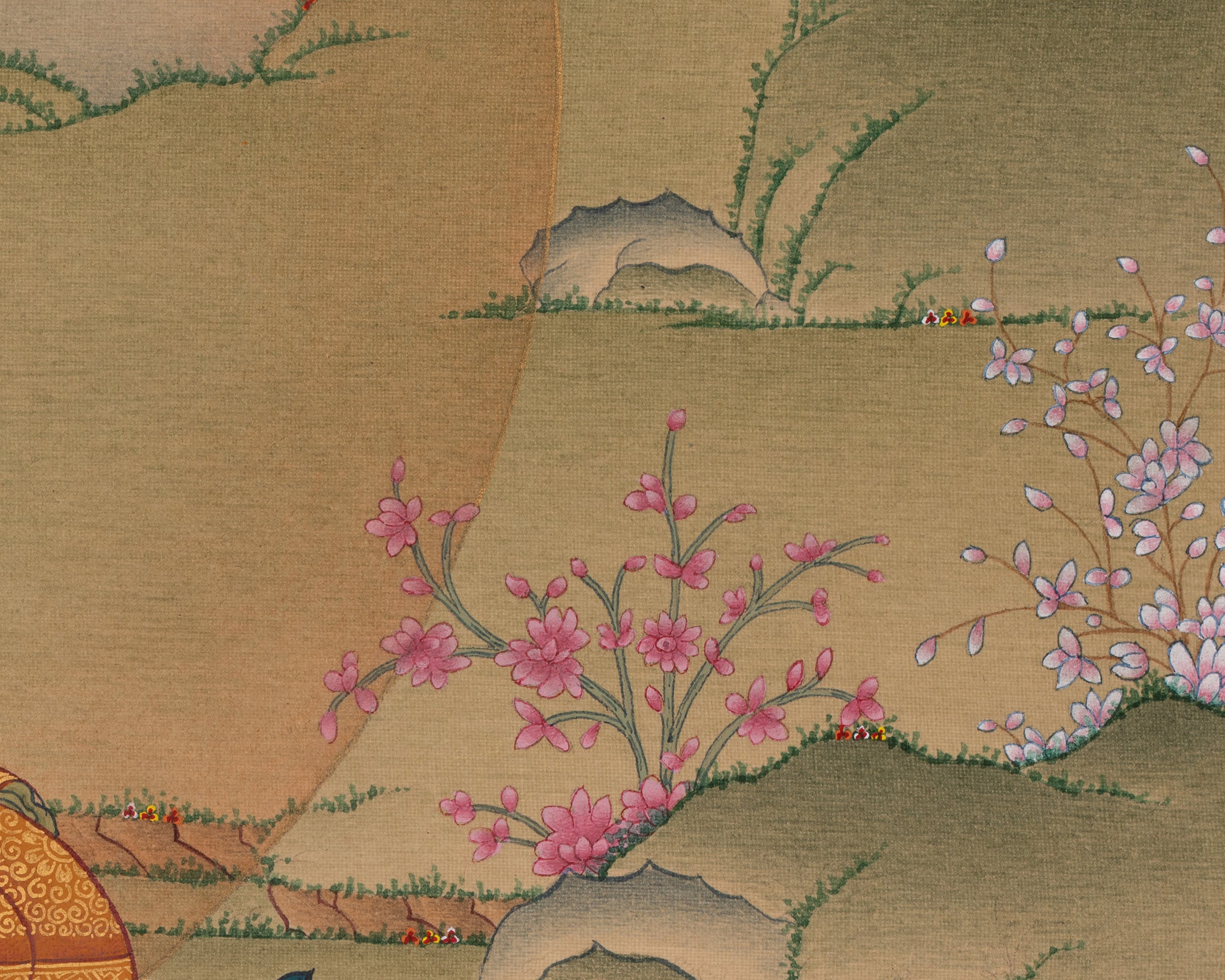 Medicine Buddha Meditation Art | Bhaisajyaguru Thangka | Healing Deity