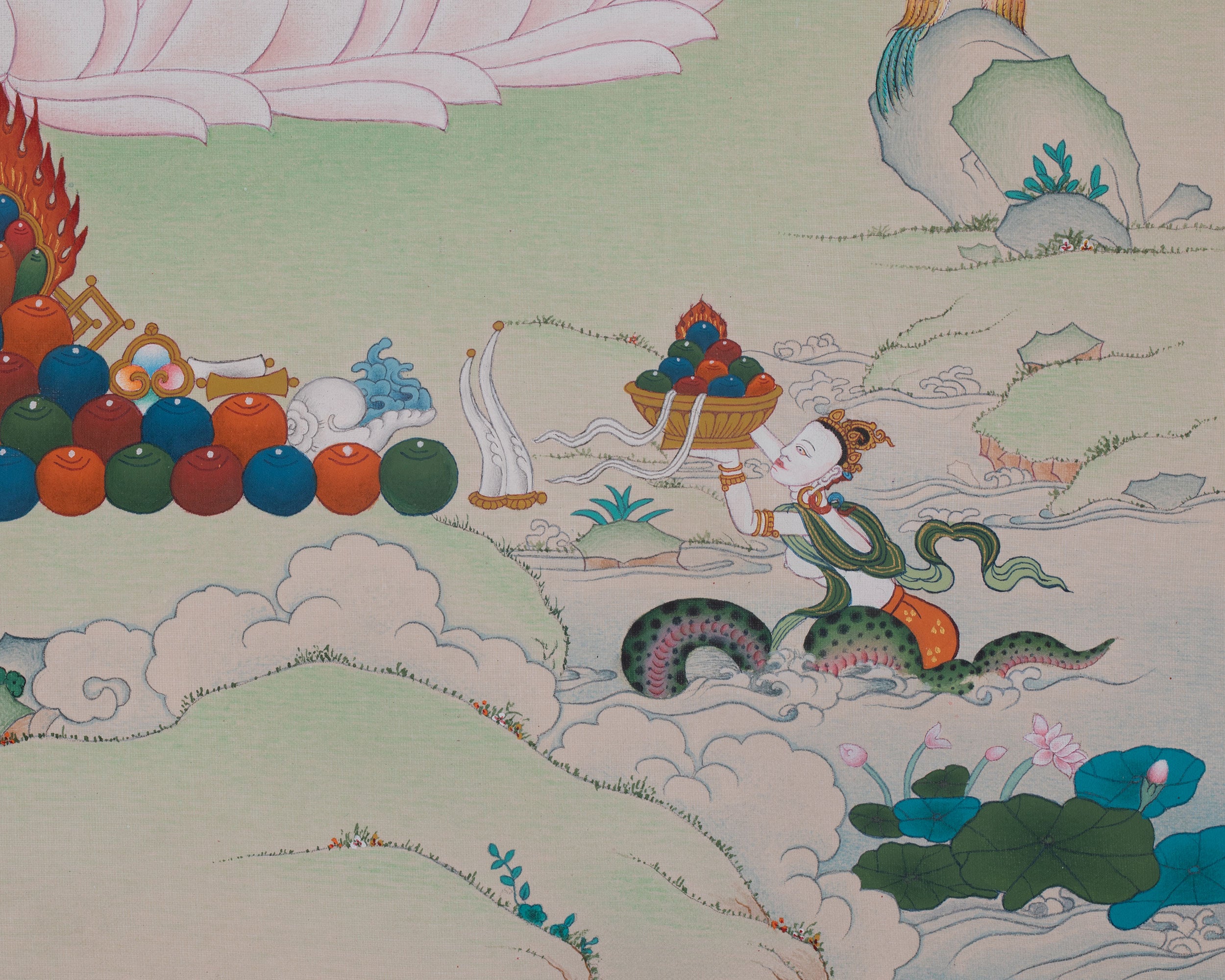 Himalayan Chenrezig Artwork | Infinite Compassion and Wisdom | Buddhist Art