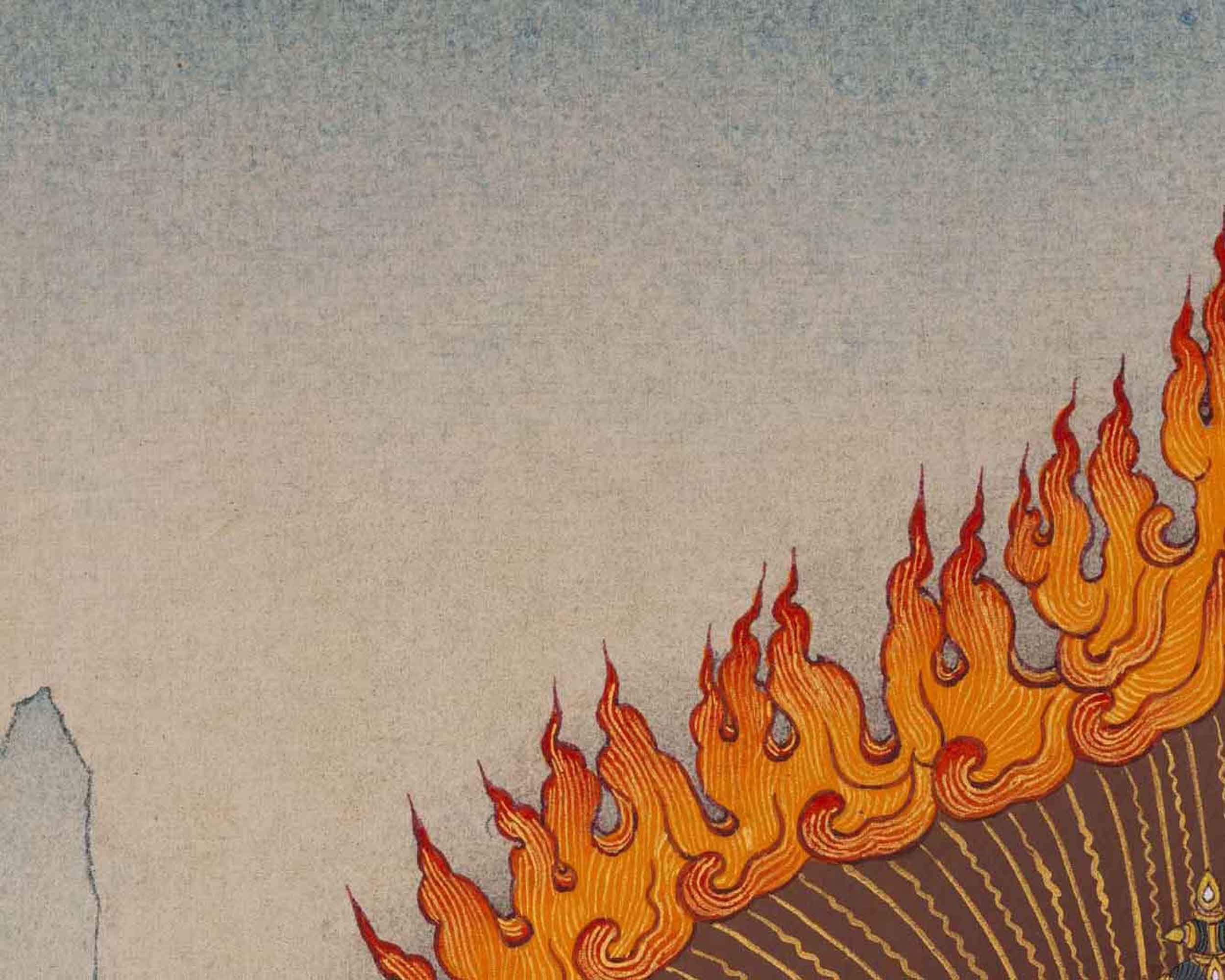 Chakrasamvara Thangka | Traditional Thangka For Meditation | Wall Decors