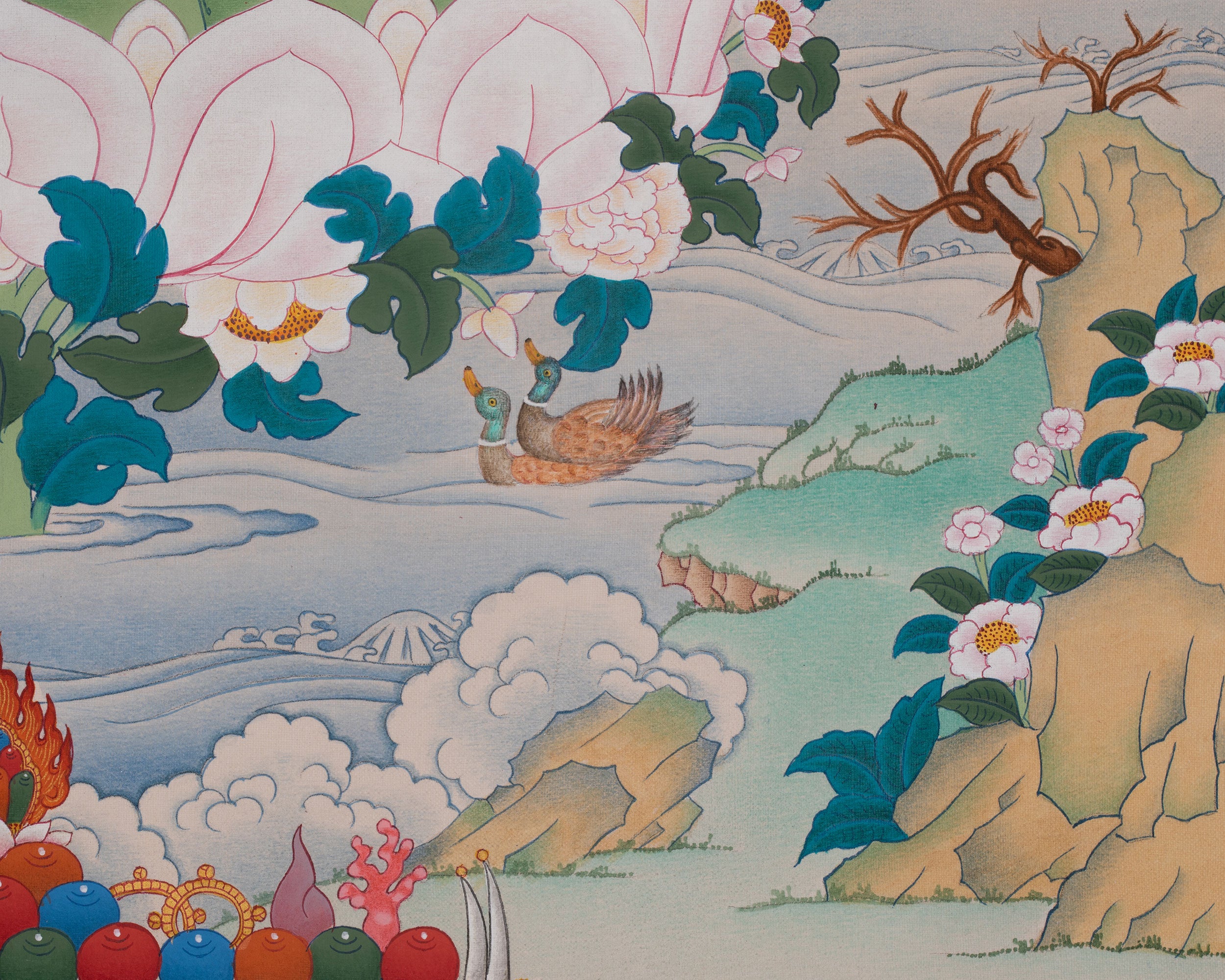 Vajrasattva Sacred Artwork | The Buddha of Purification | Dharma Protector