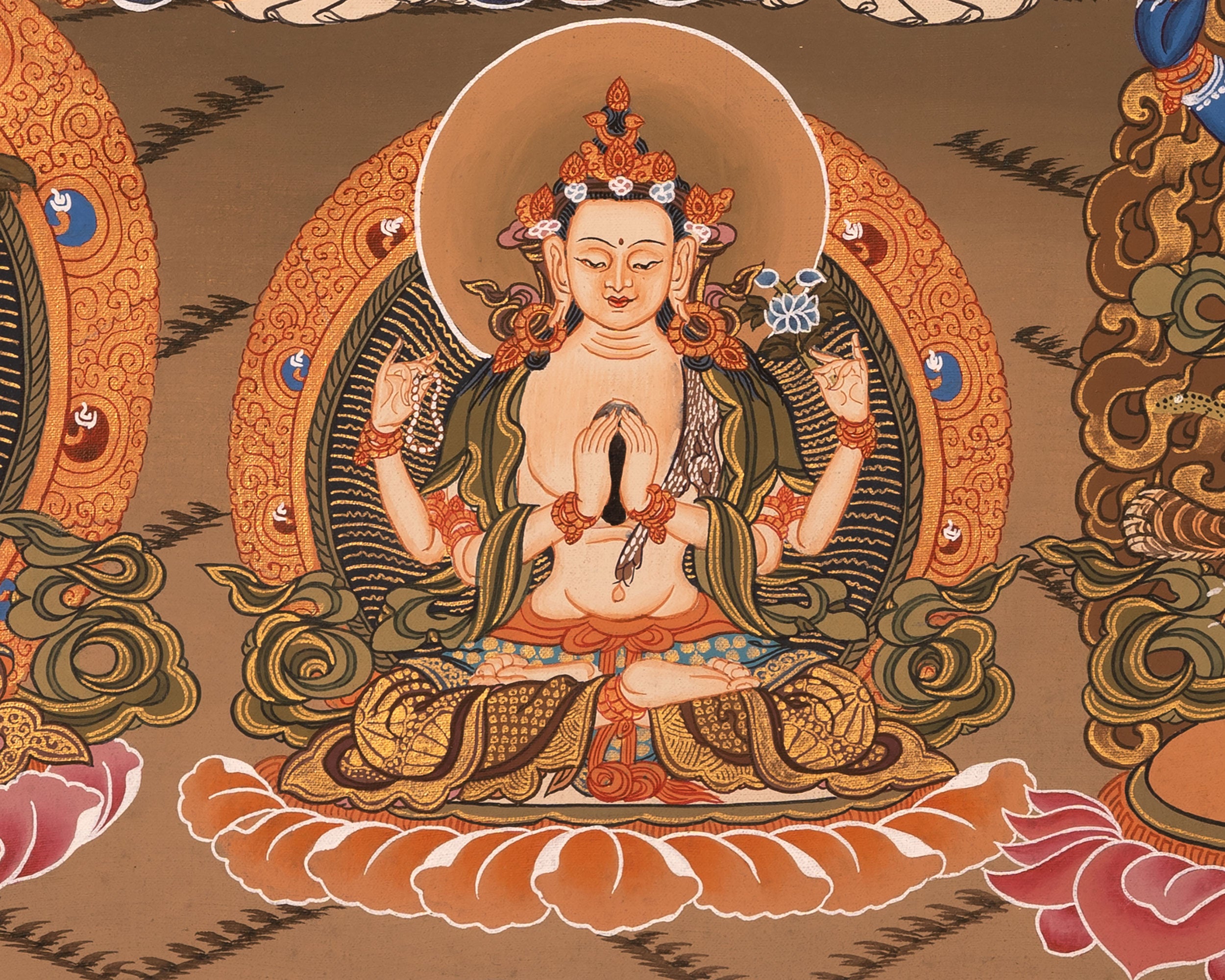 Buddhist Shakyamuni Buddha | Religious Buddhist Paint