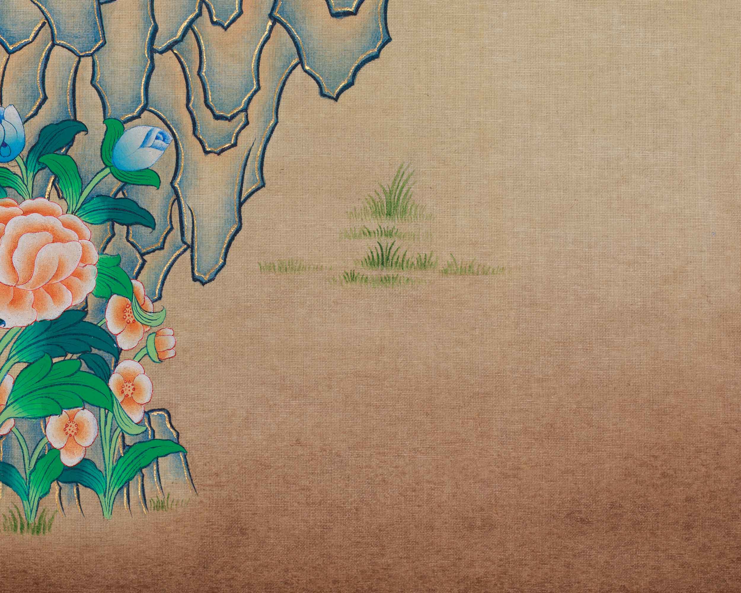 Hand-Painted Mahasiddha Udilipa Thangka | The Legendary Flying Siddha