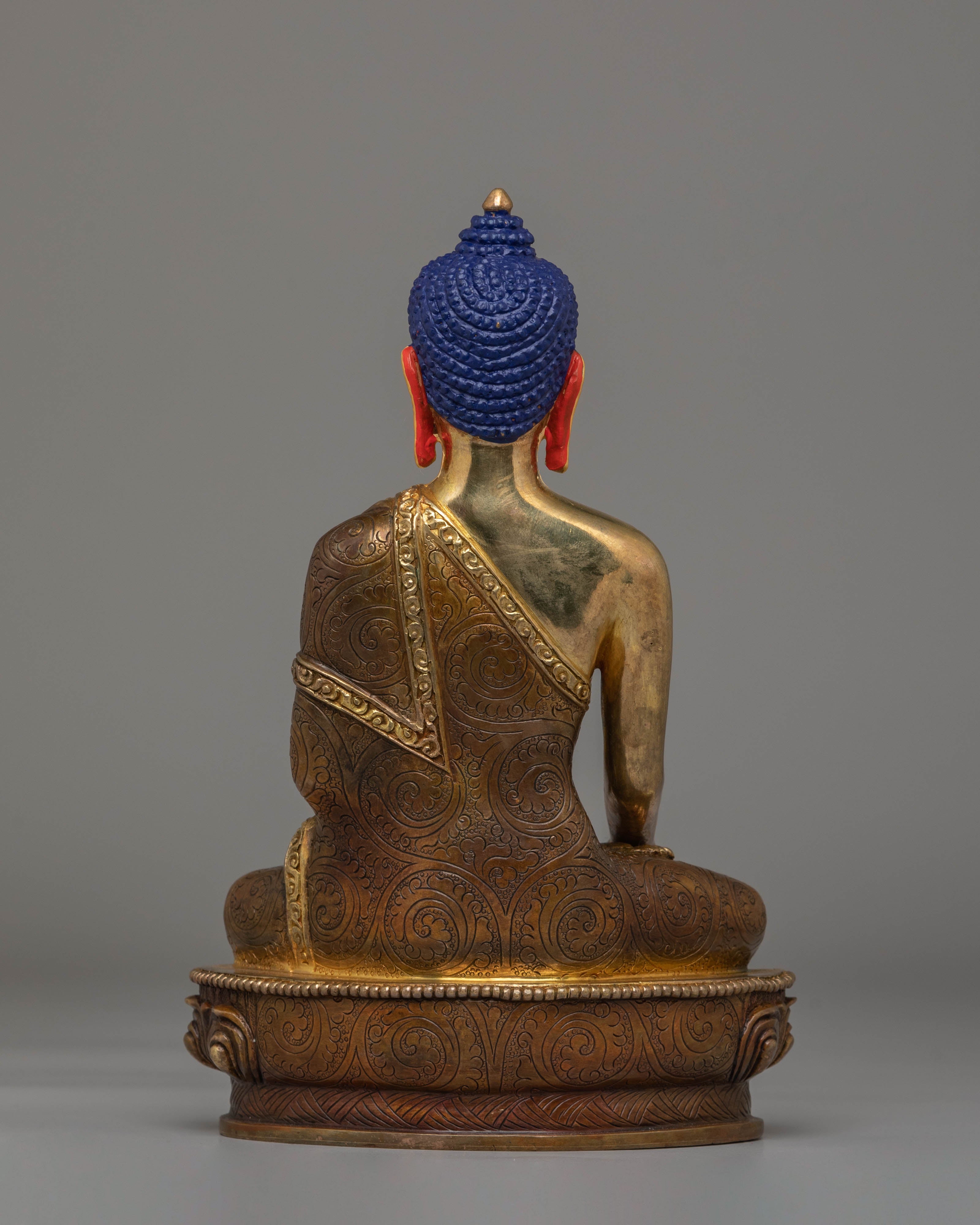 Handcrafted Gautam Buddha Golden Statue