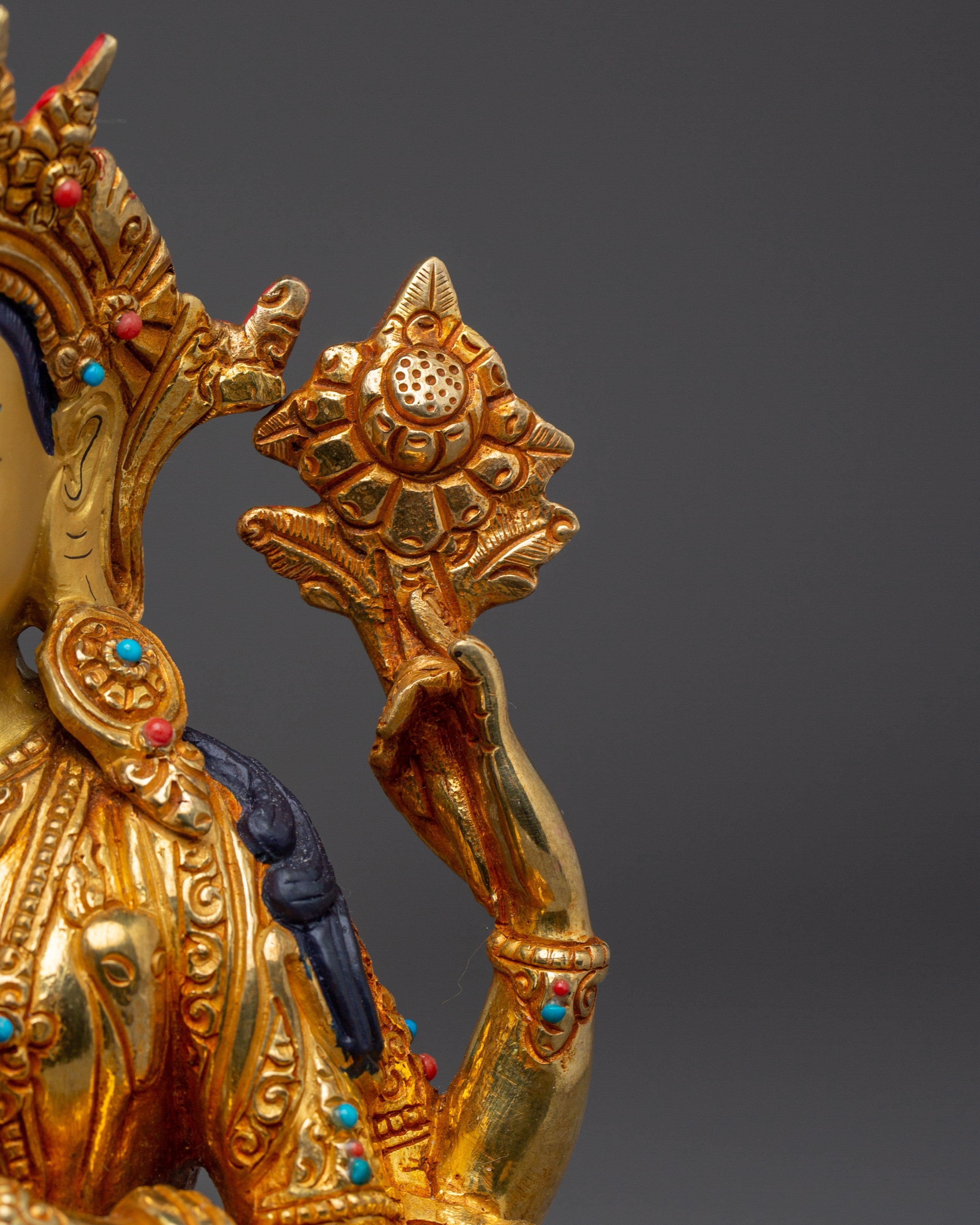 Deity of Great Compassion Chenrezig | The one who looks with unwavering eye