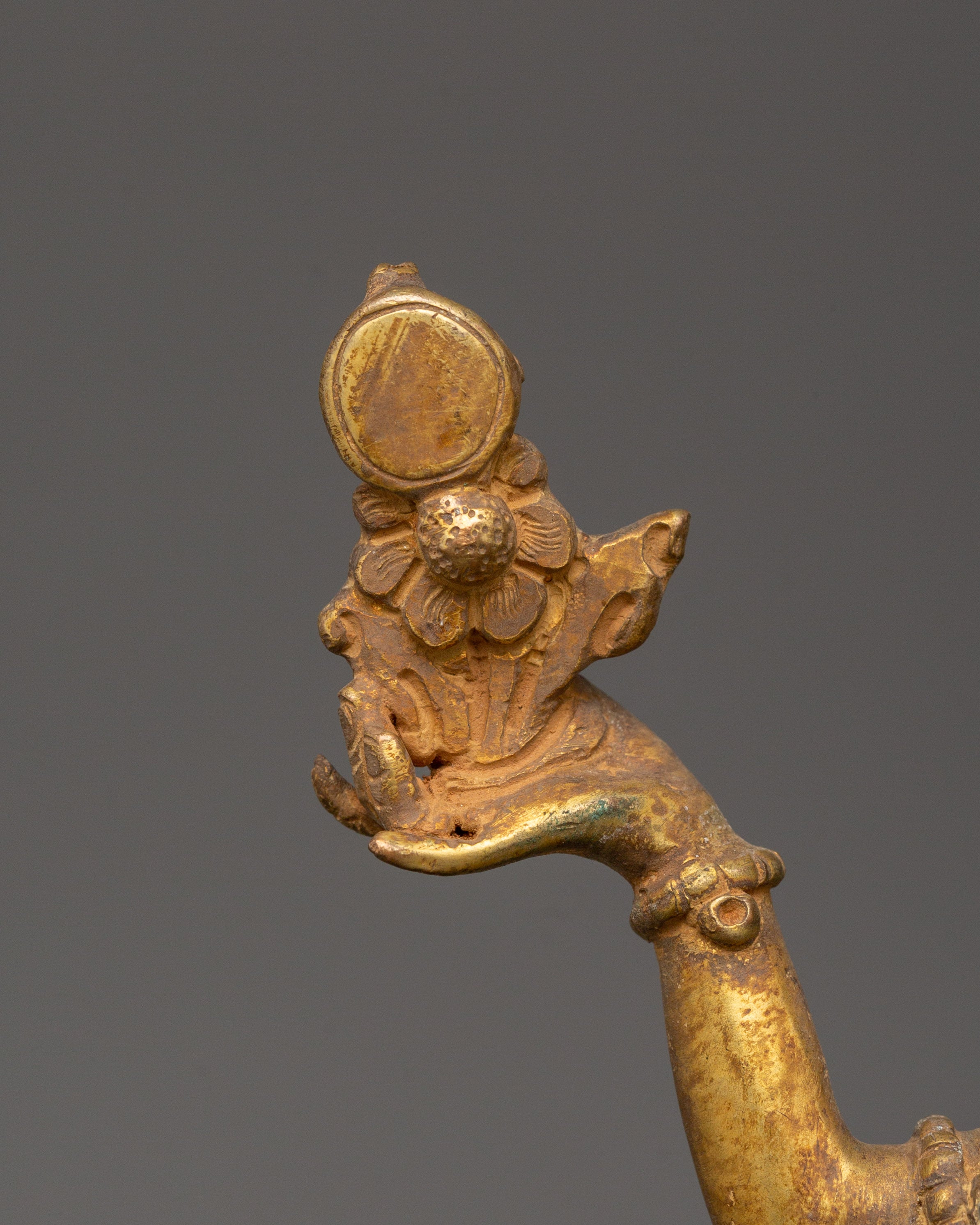 Bodhisattva Statue with Antique Finish | Altar and Shrine Craft