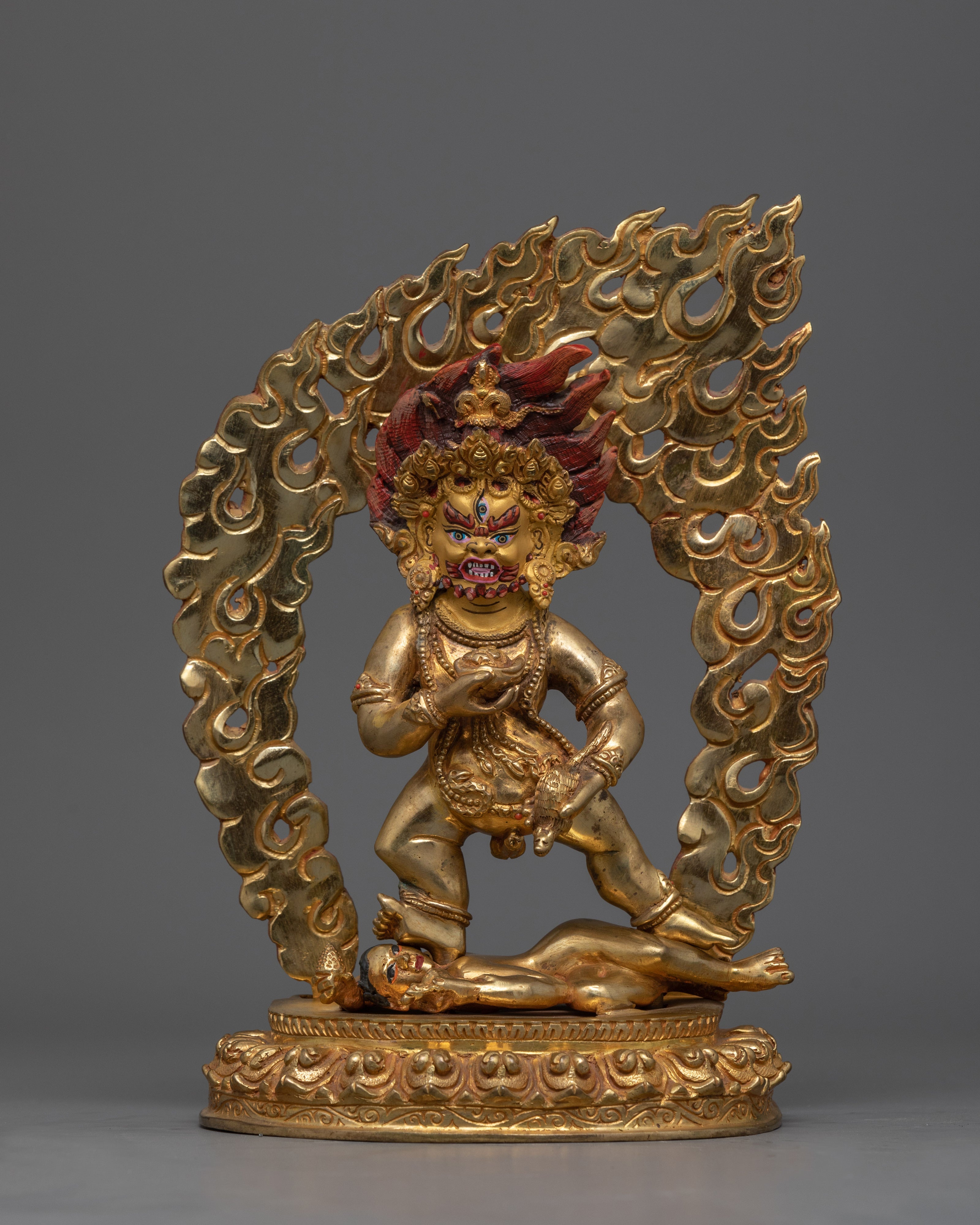 Black Karma Dzambhala Statue