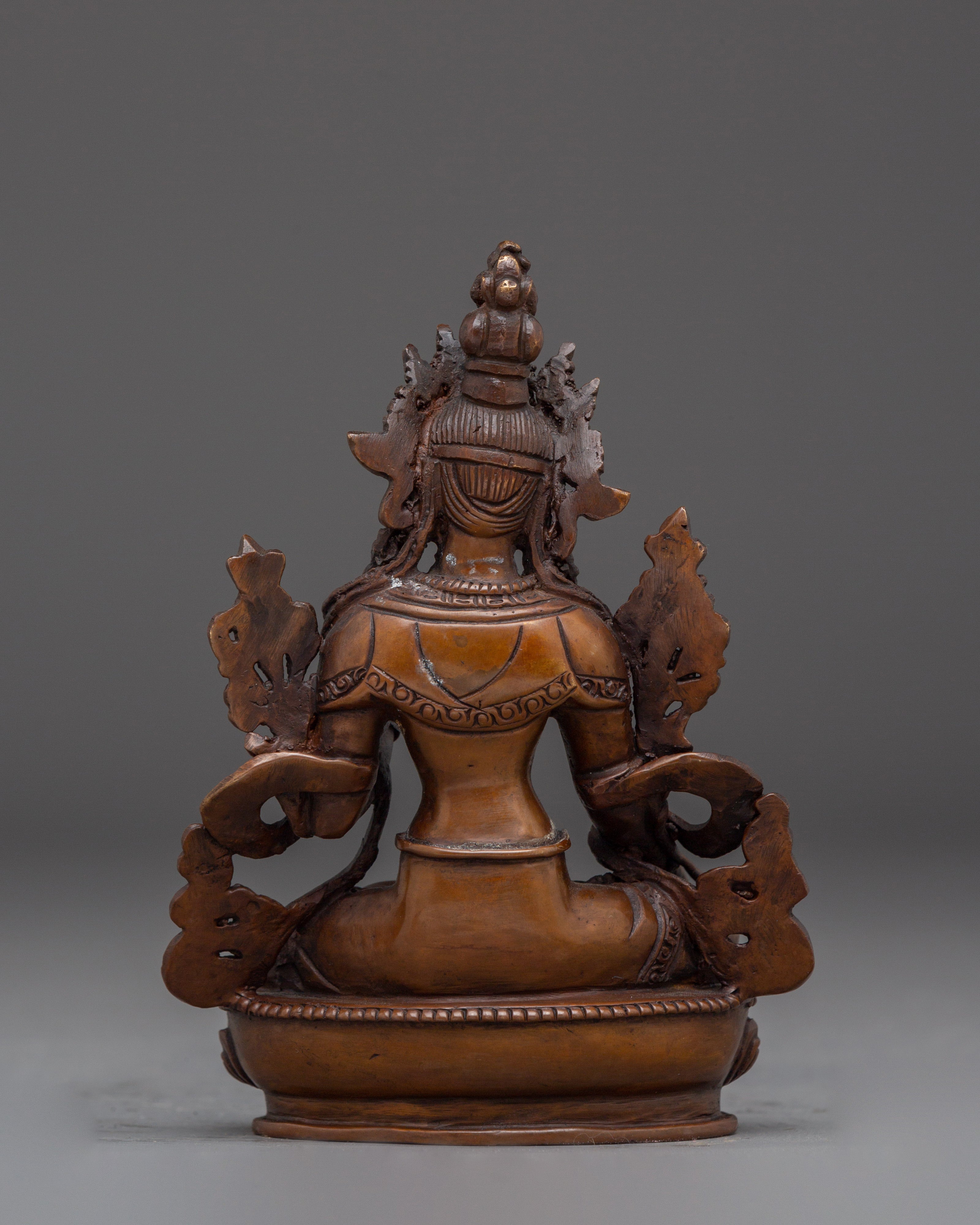 Oxidized Sita Tara Statue | White Tara - Tibetan Healing Deity