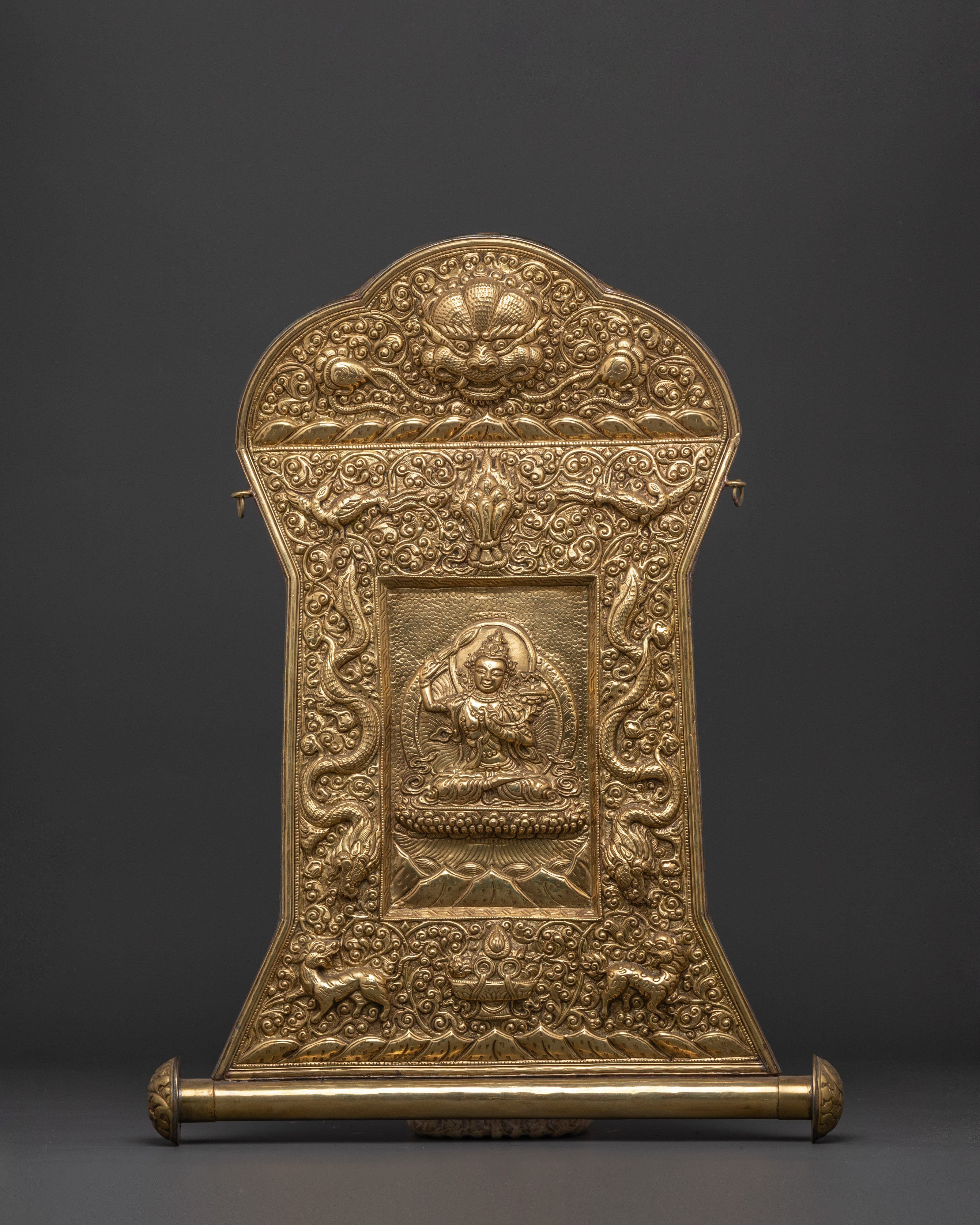 Brass Tibetan Wall Hanging