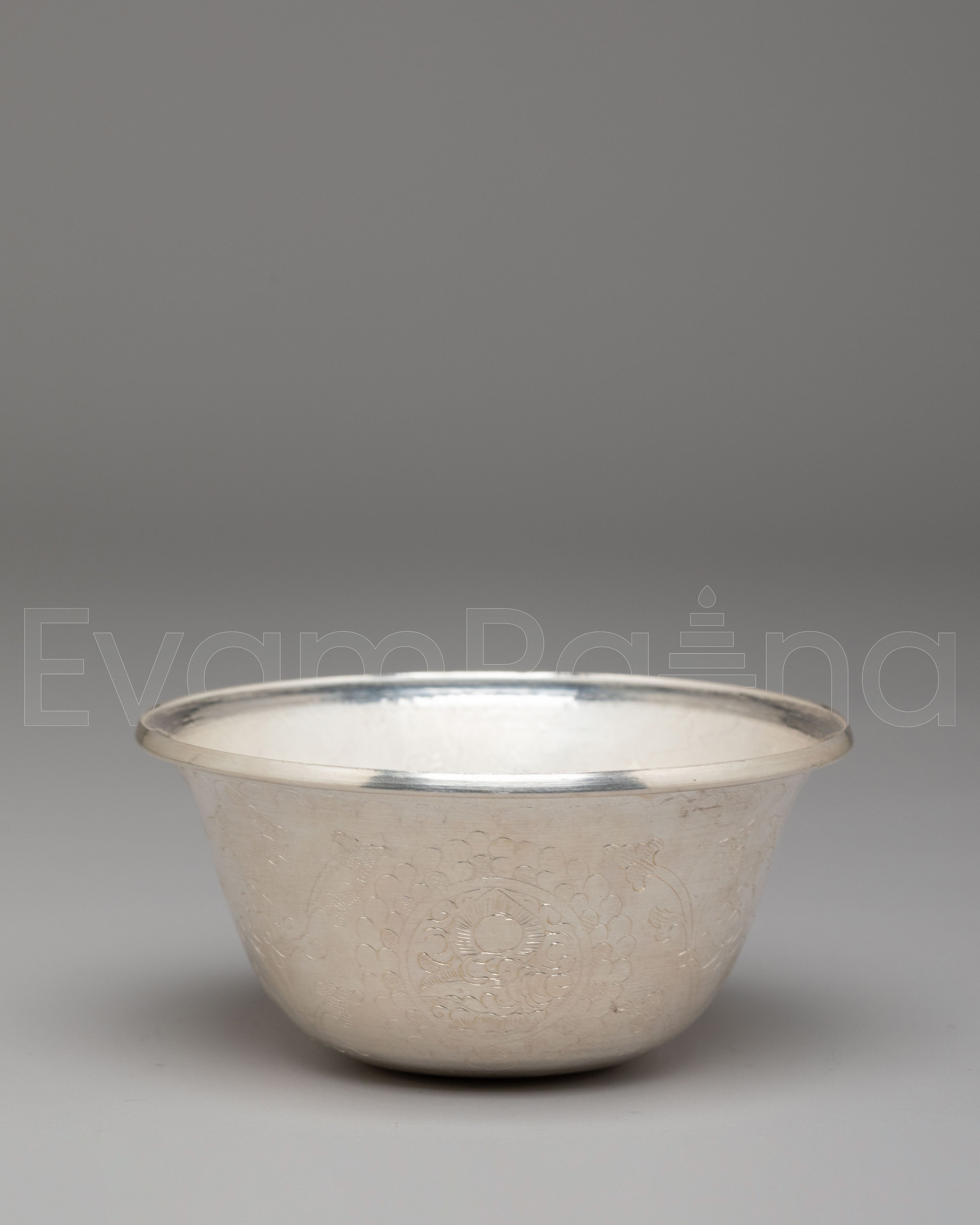 Silver Ritual Offering Bowl