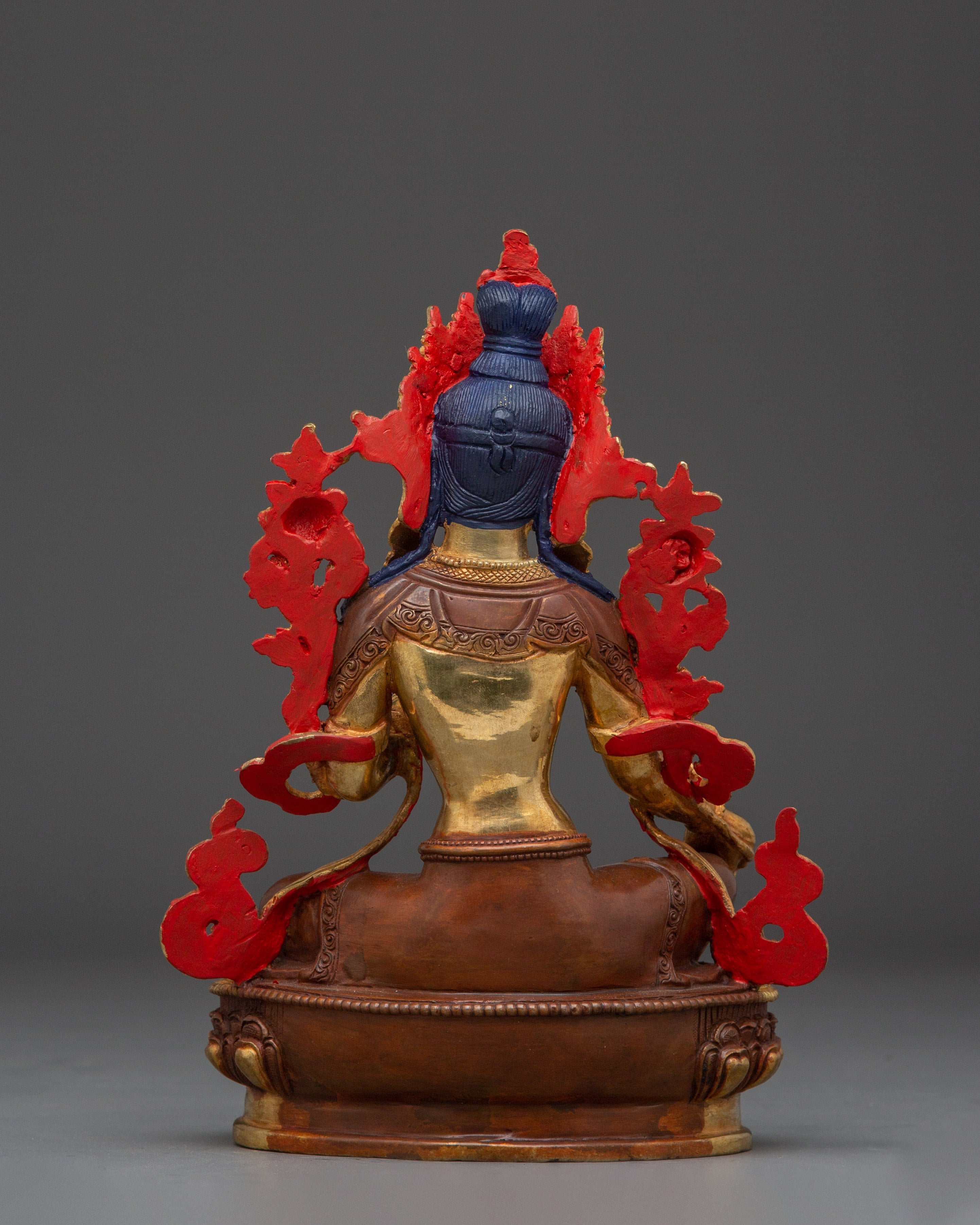 Green Tara Copper Handmade Statue | Shyama Tara - Mother of All Buddhas