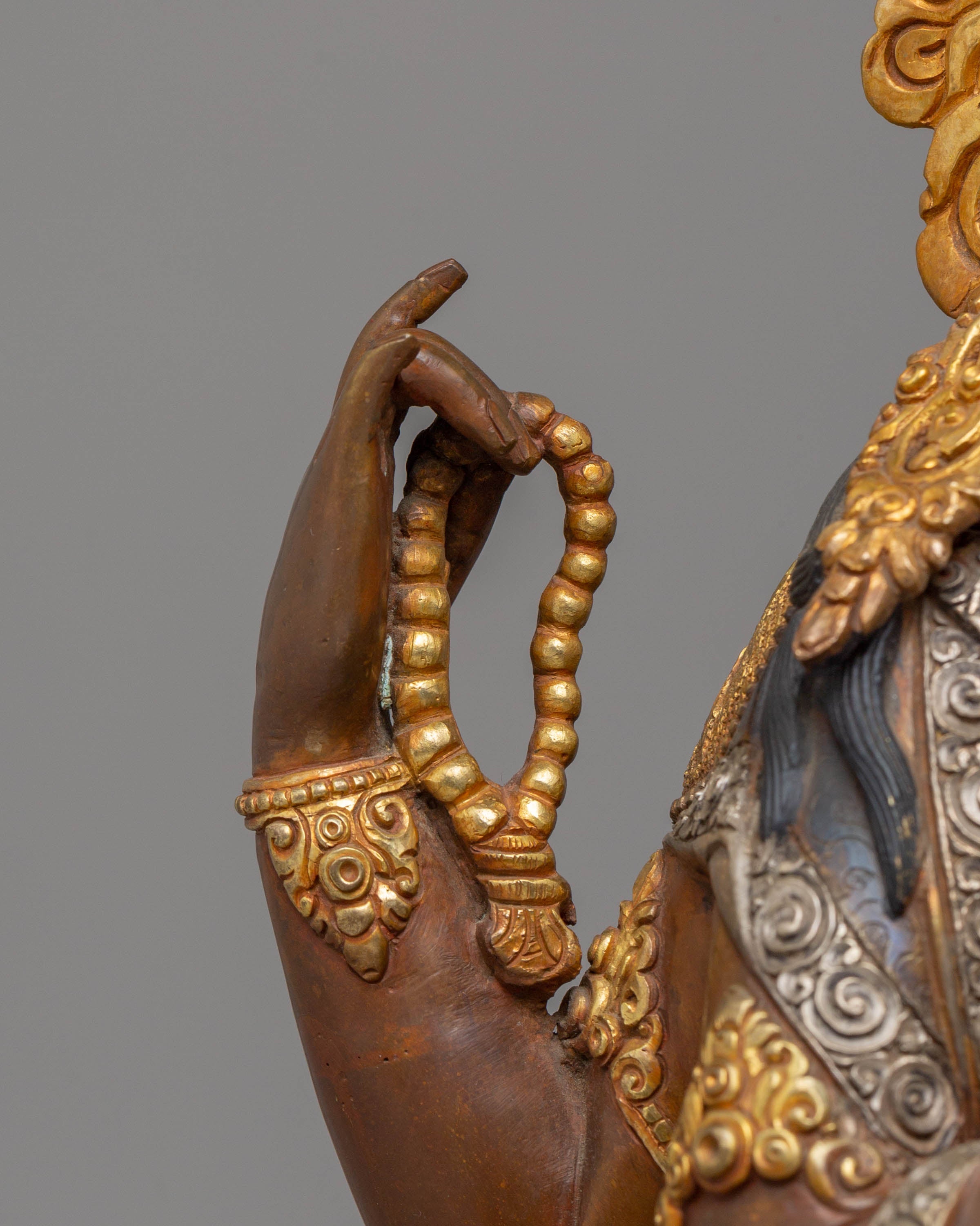 Handcrafted Buddhist Chenrezig Statue | Tibetan Buddhist Deity