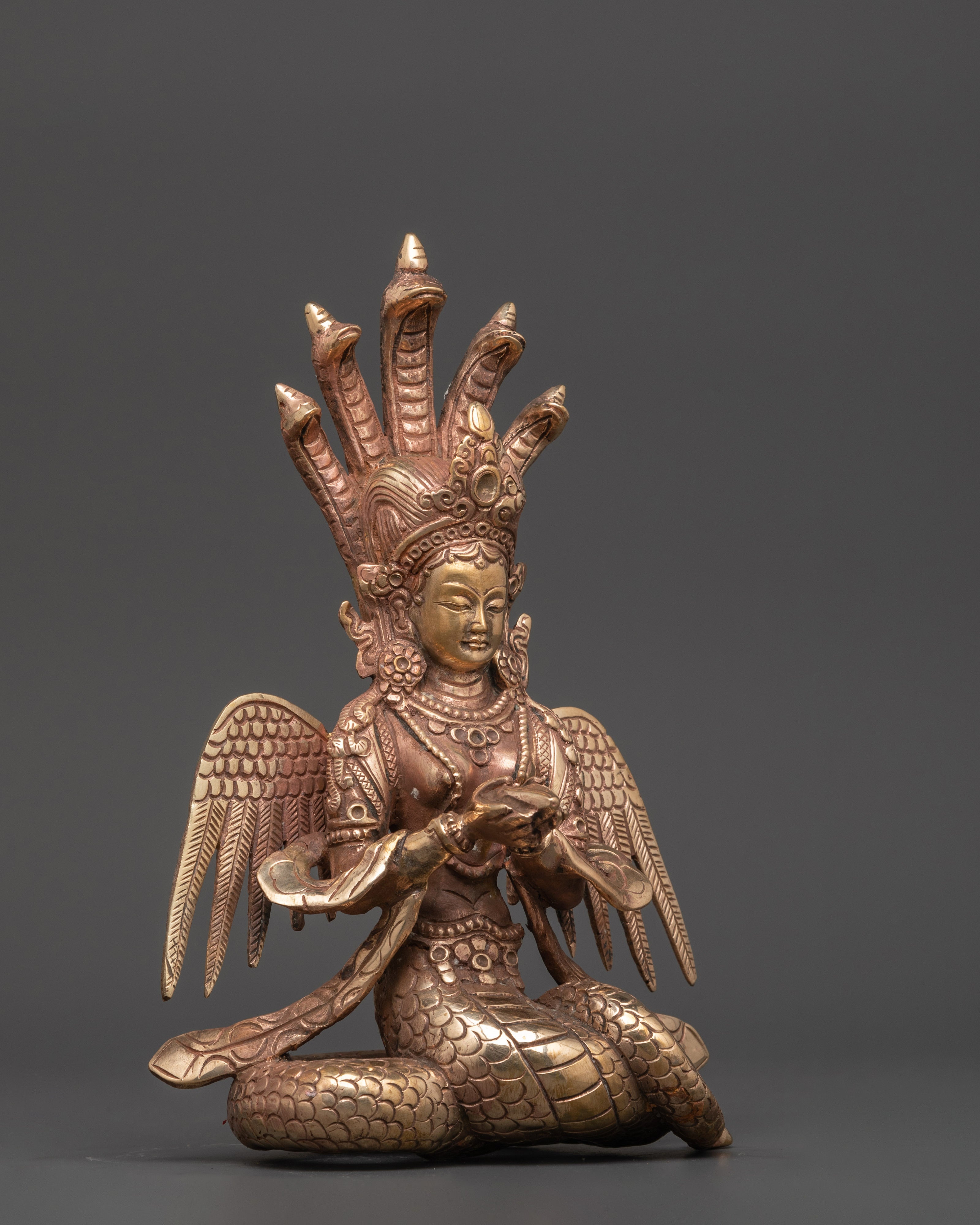 Naagkanya Serpent Goddess Statue | Symbol of Wisdom and Fertility
