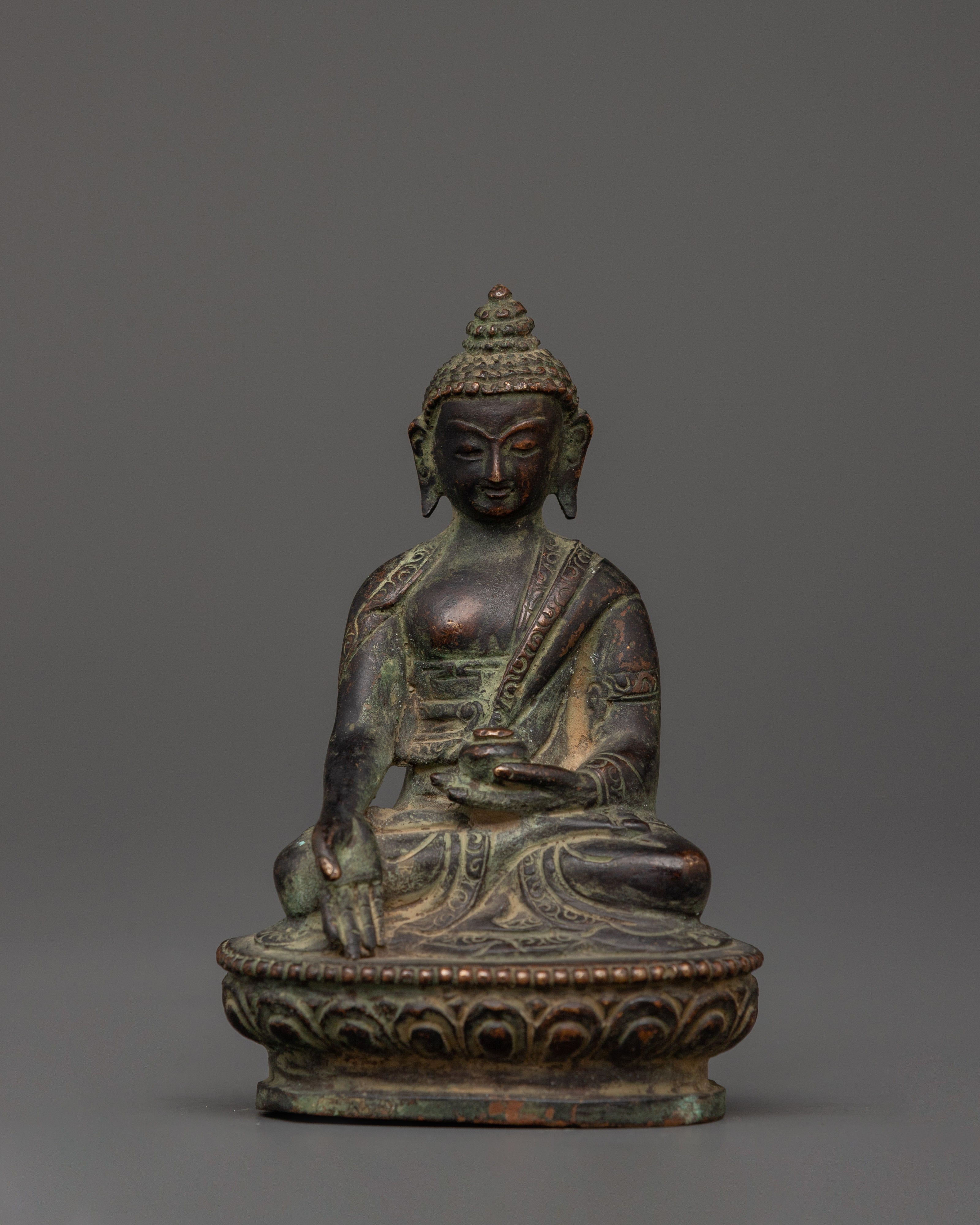 Tibetan Ratnasambhara Buddha statue