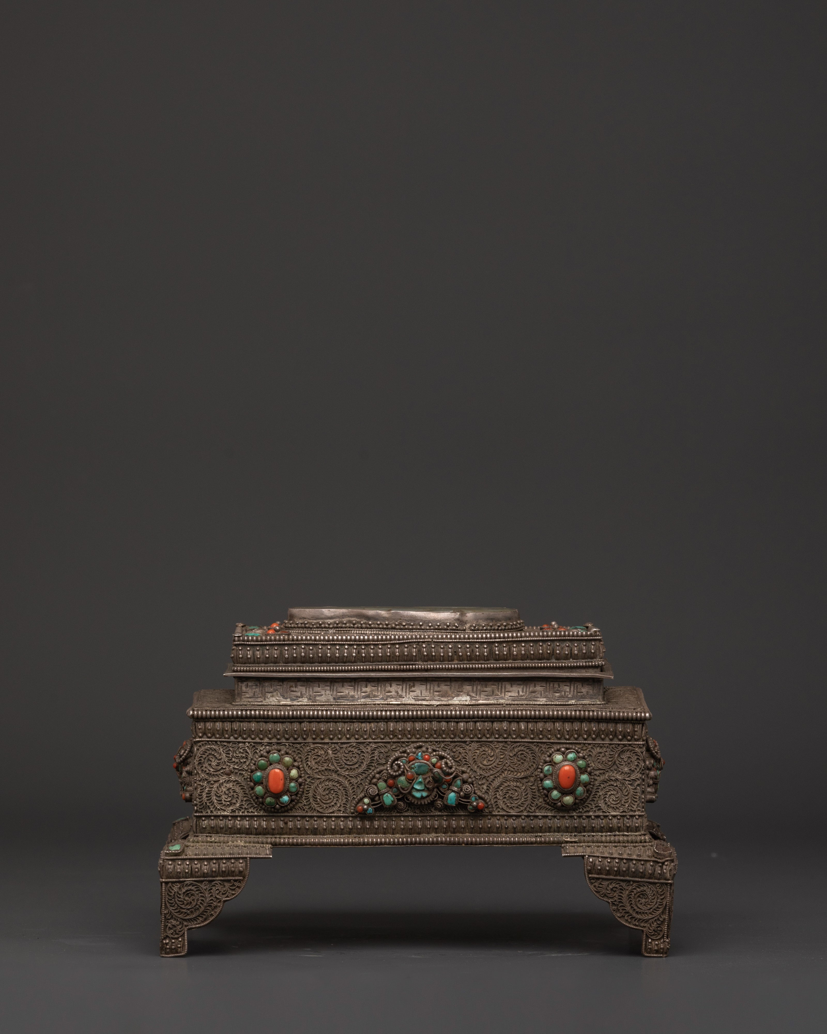 gemstone decorated Treasure box