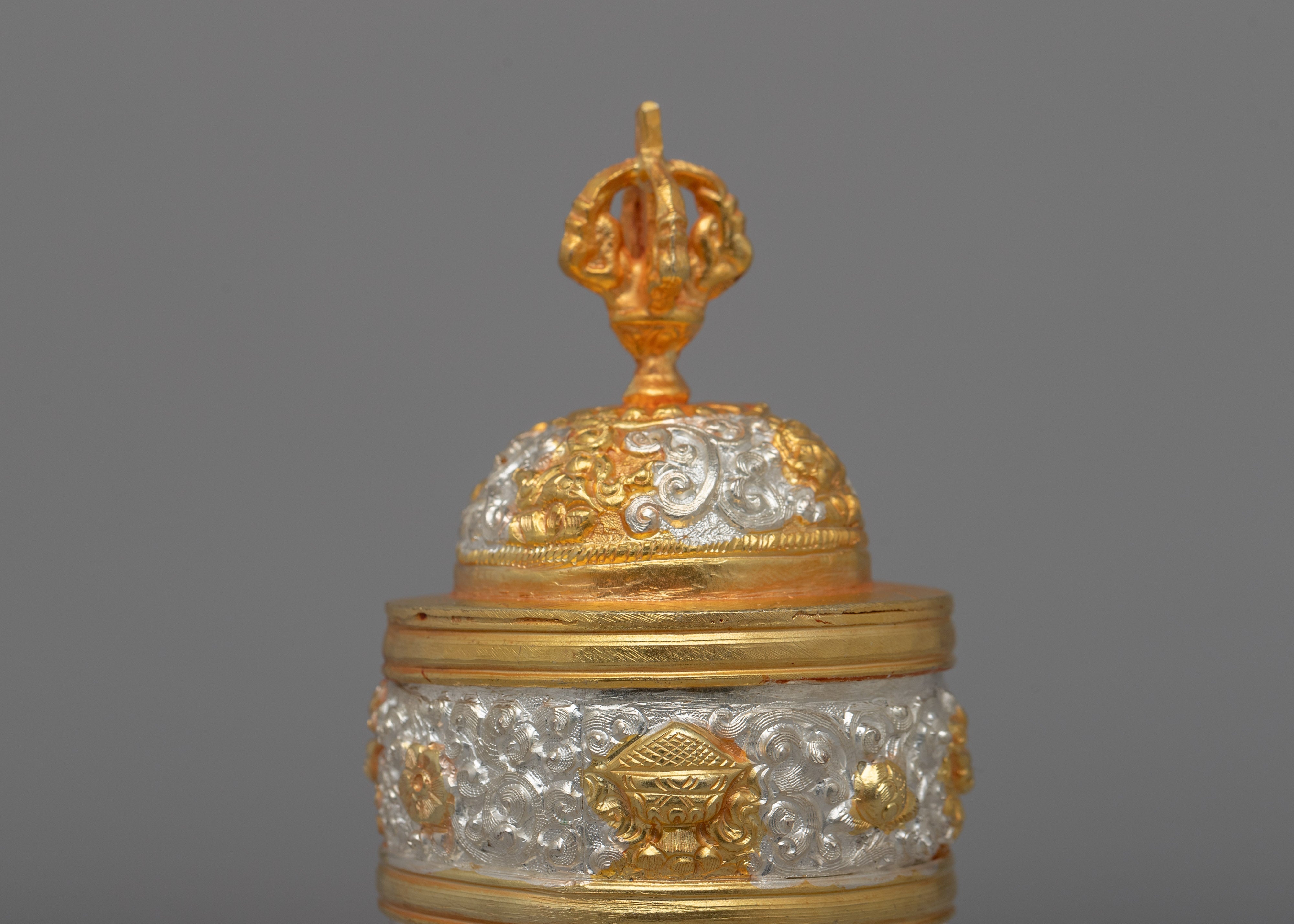 Handmade Japher for Traditional Rituals | Sacred Rice Holder for Spiritual Practice