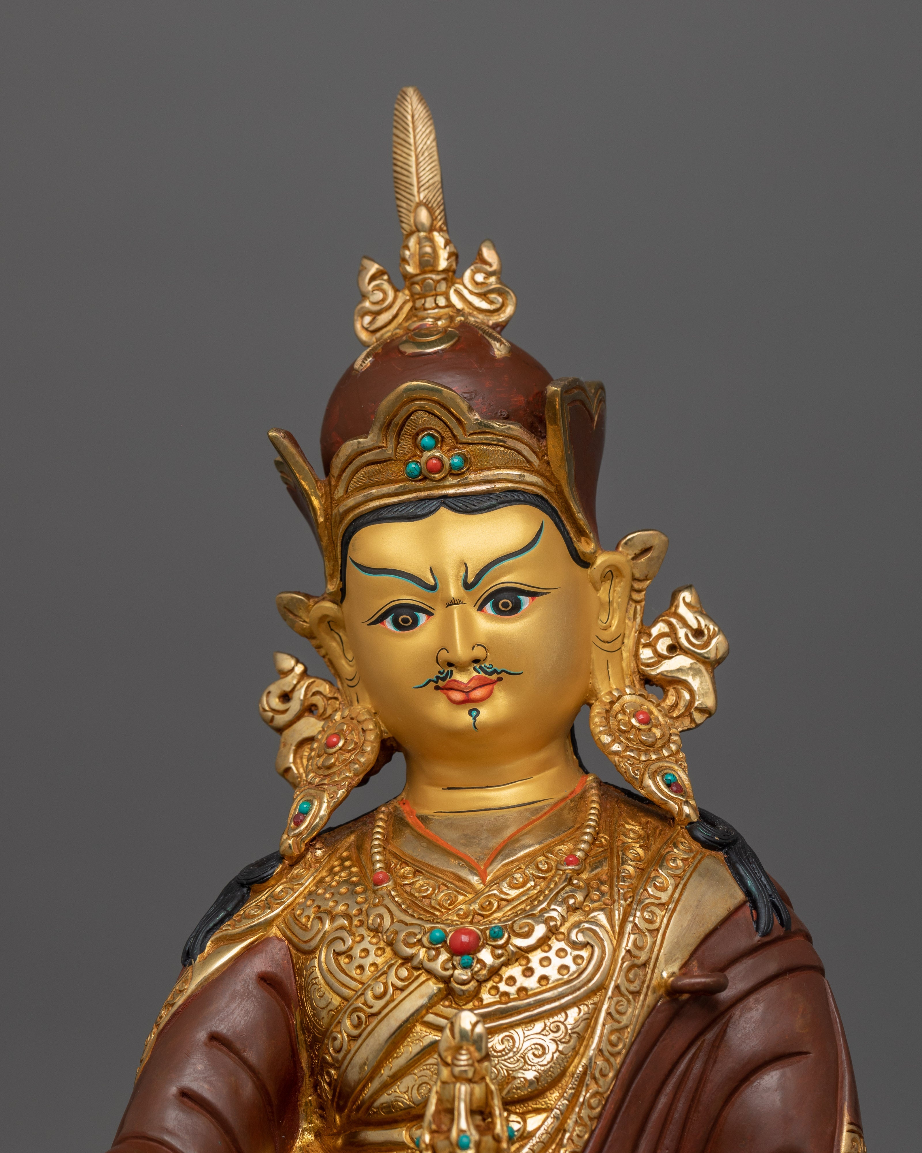 Tantric Master Guru Rinpoche Figurine | Padmasambhava Art