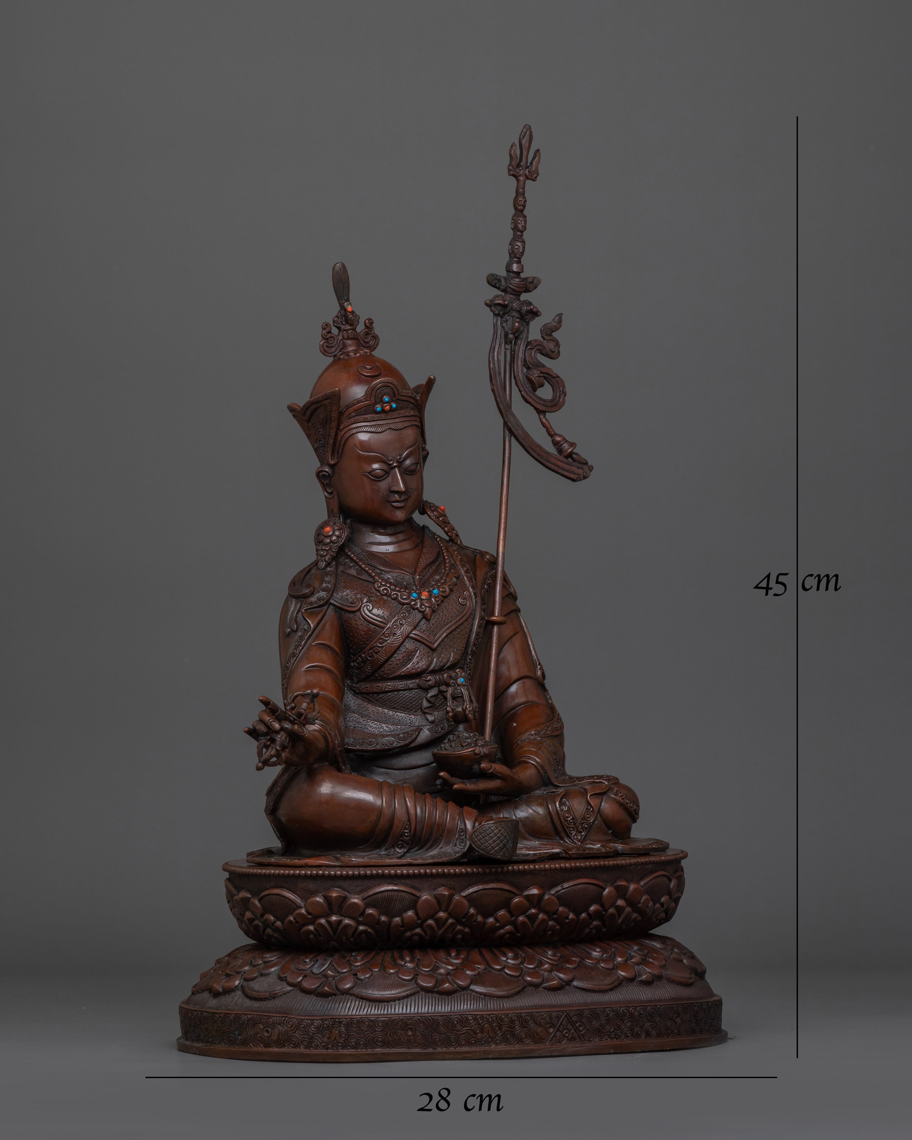 oxidized-guru-rinpoche-tantric-master-statue