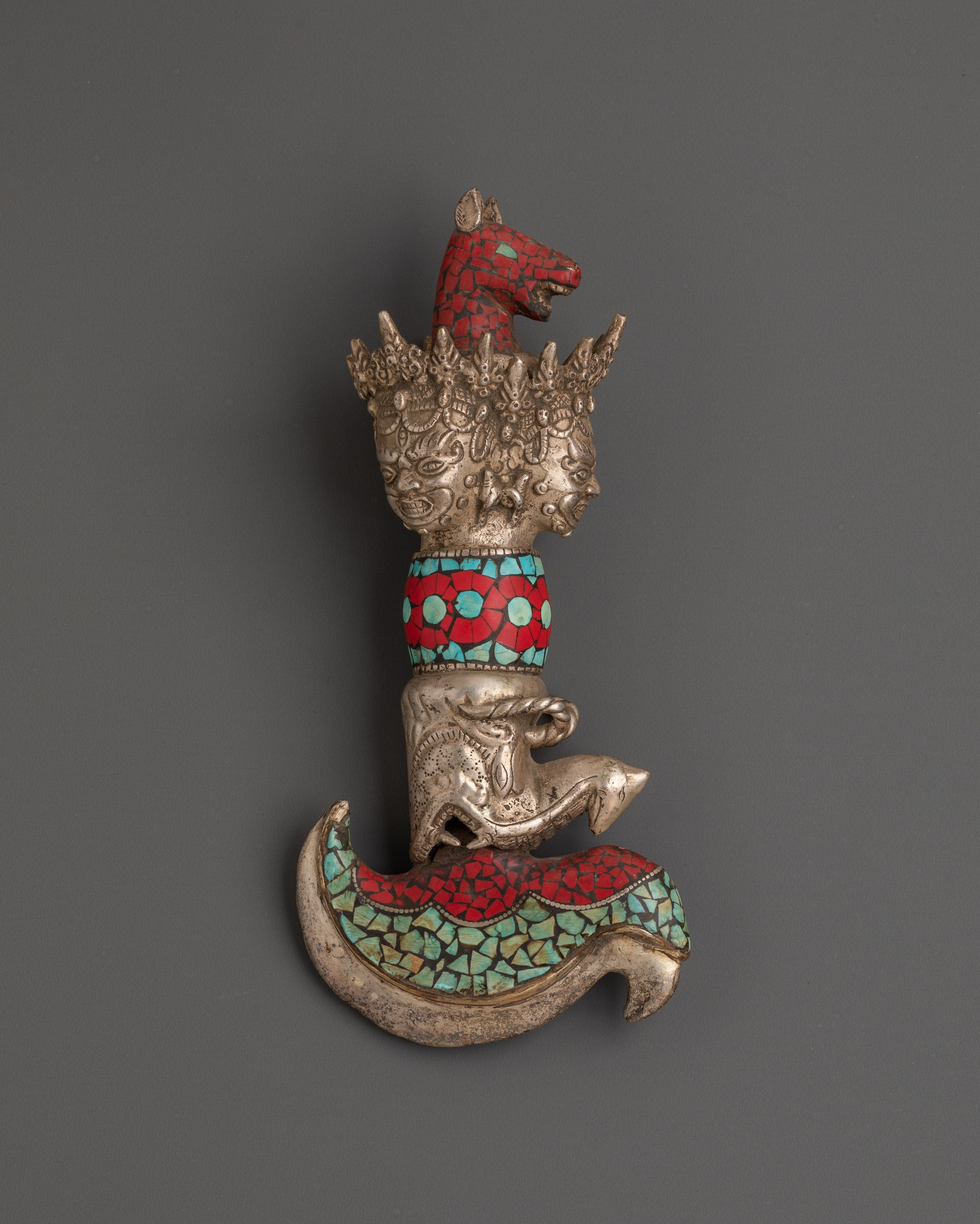 Wrathful deity Kartika knife
