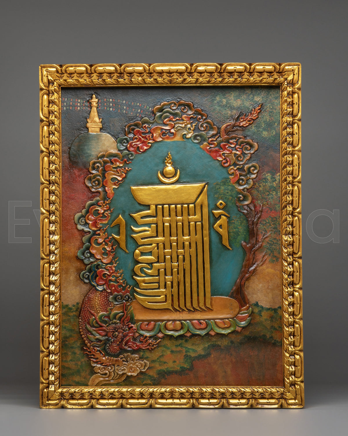 Tibetan Kalachakra Wall Hanging