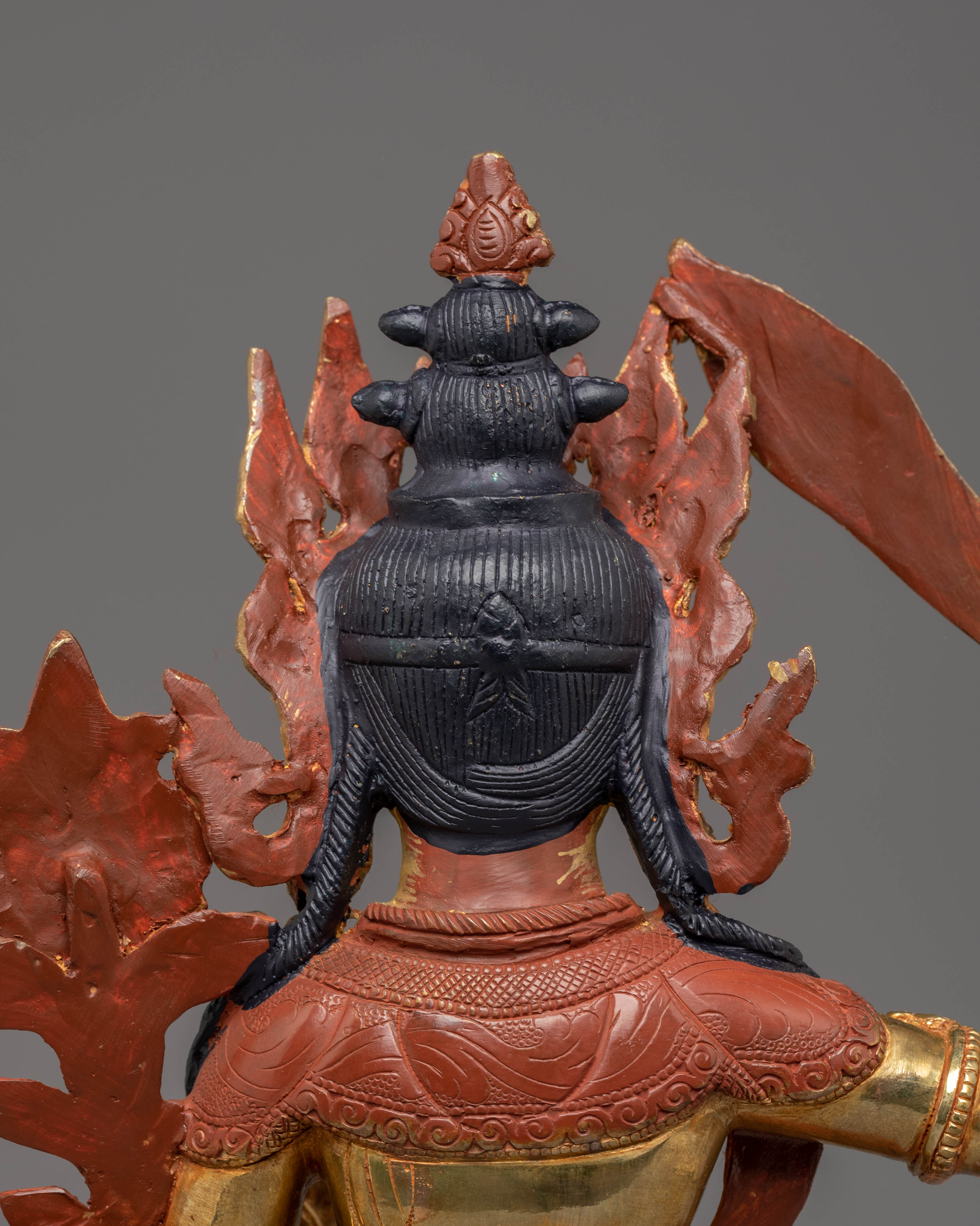 Handmade Bodhisattva Manjushri Statue | Bodhisattva Wisdom Deity