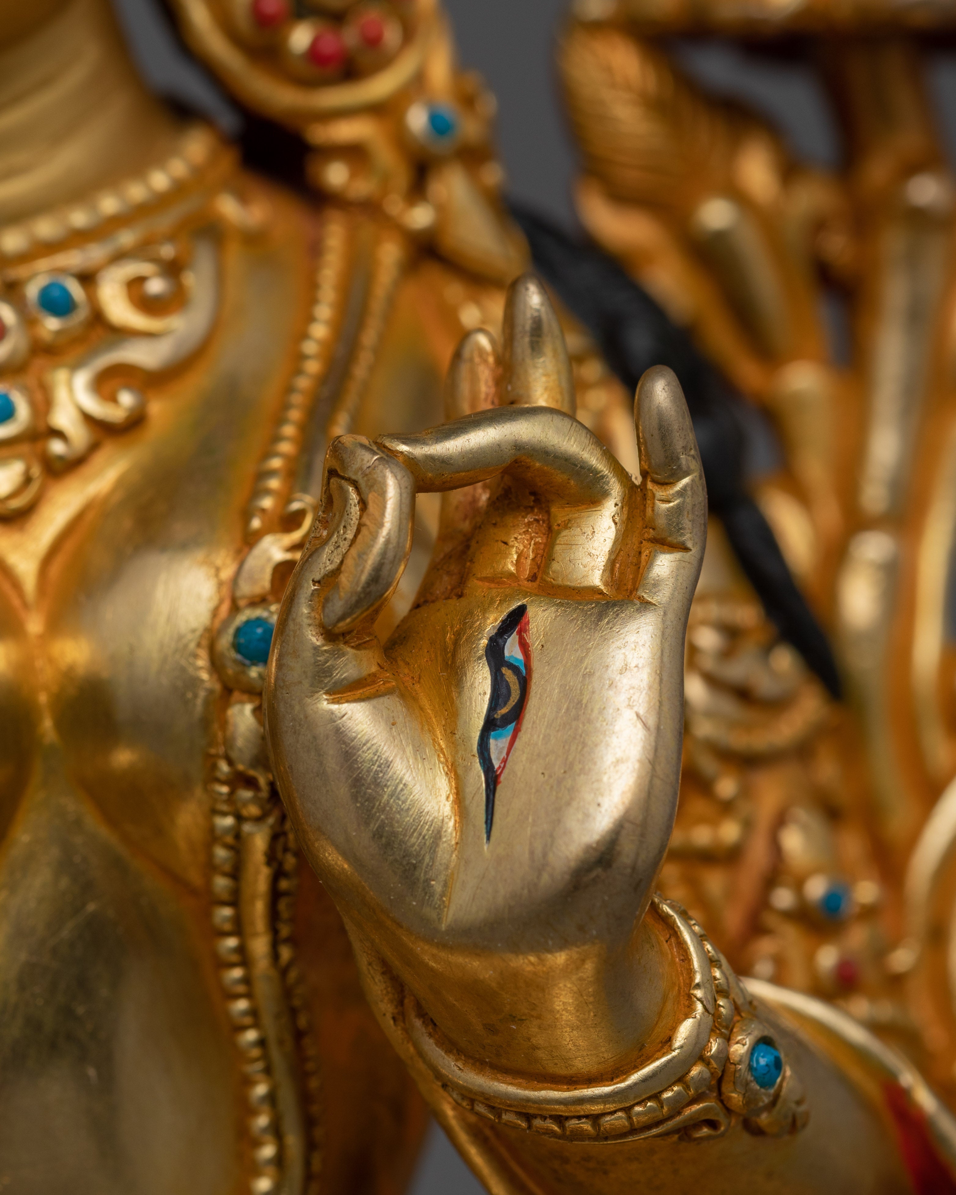 Drolma Karmo (White Tara) Figurine | Long Life Deity