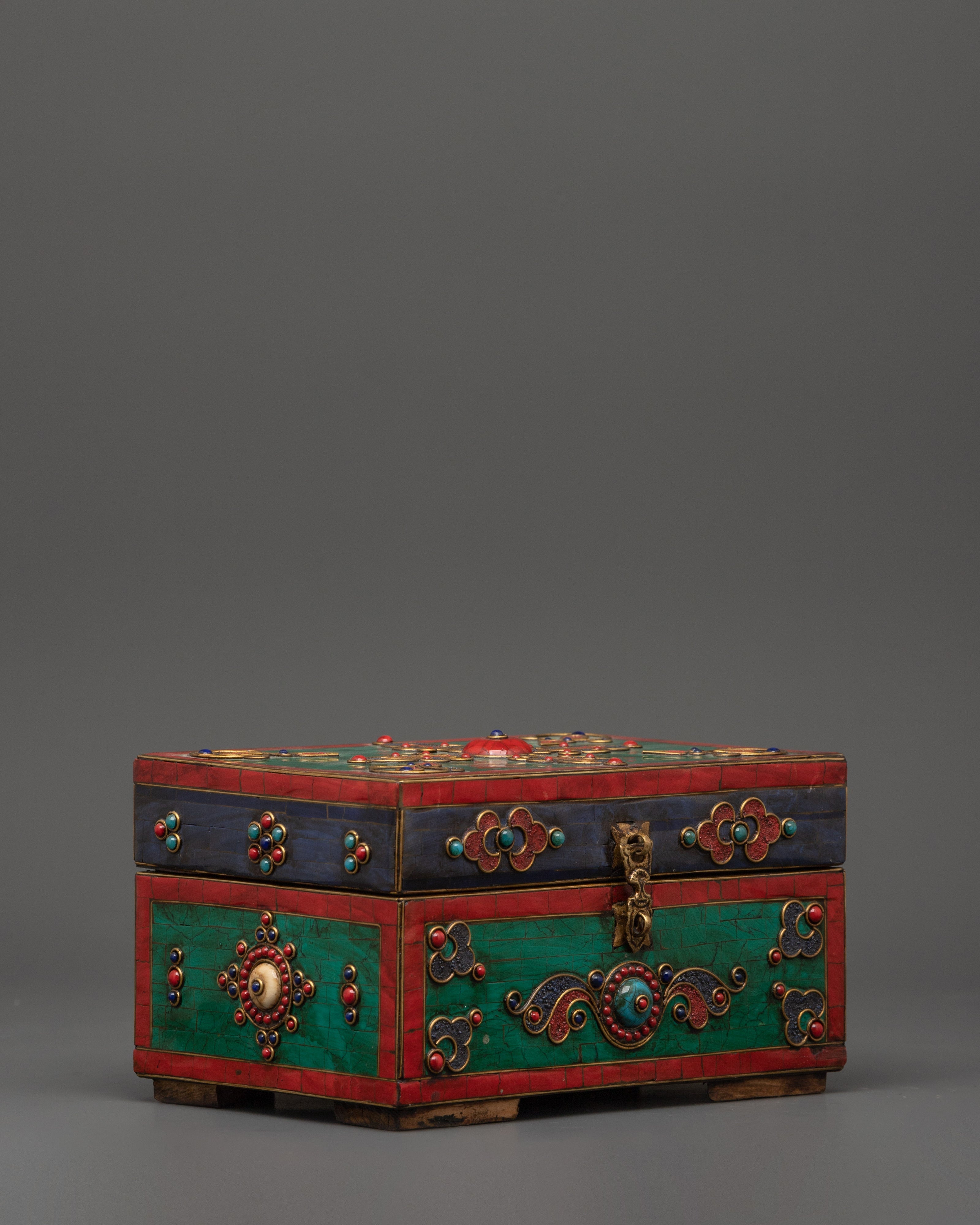 Tibetan Jewelry Box | Sacred Storage Chest