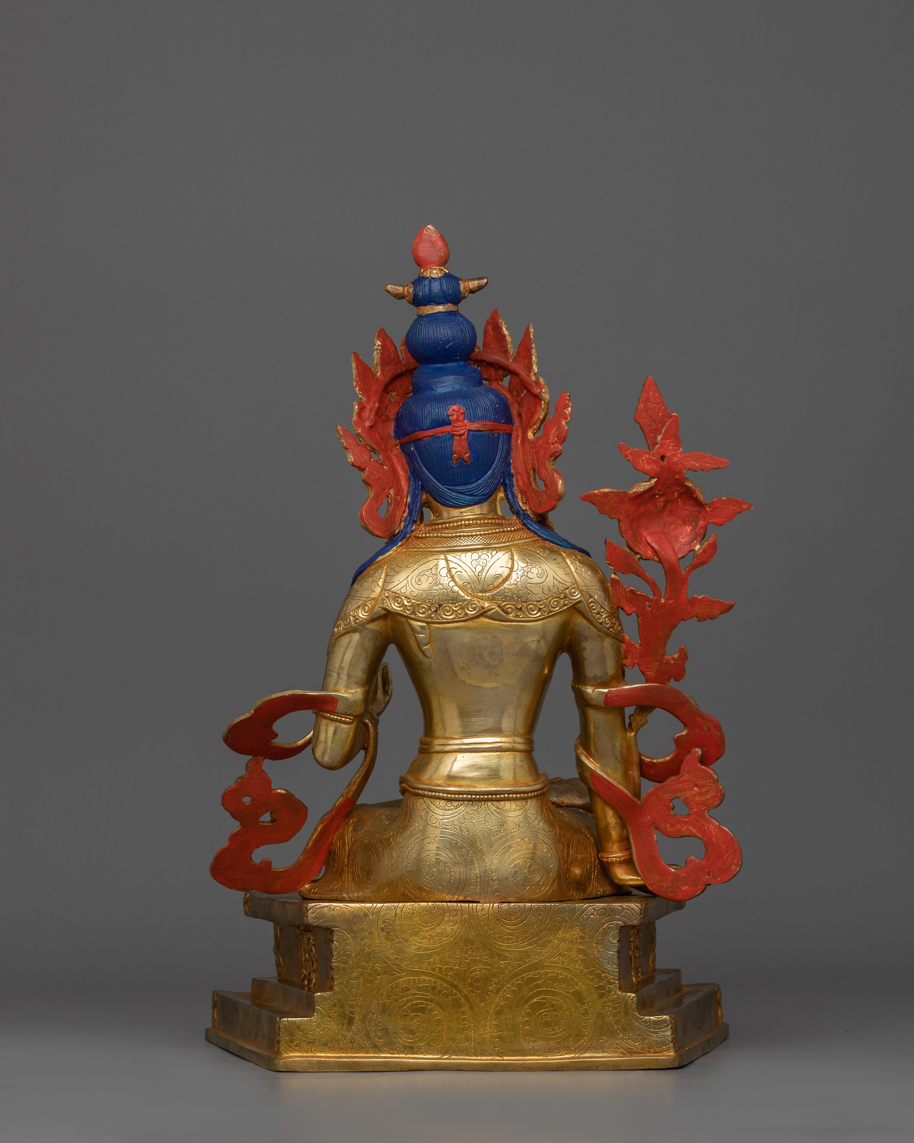 Handmade Beautiful Bodhisattva Statue | Traditional Himalayan Art