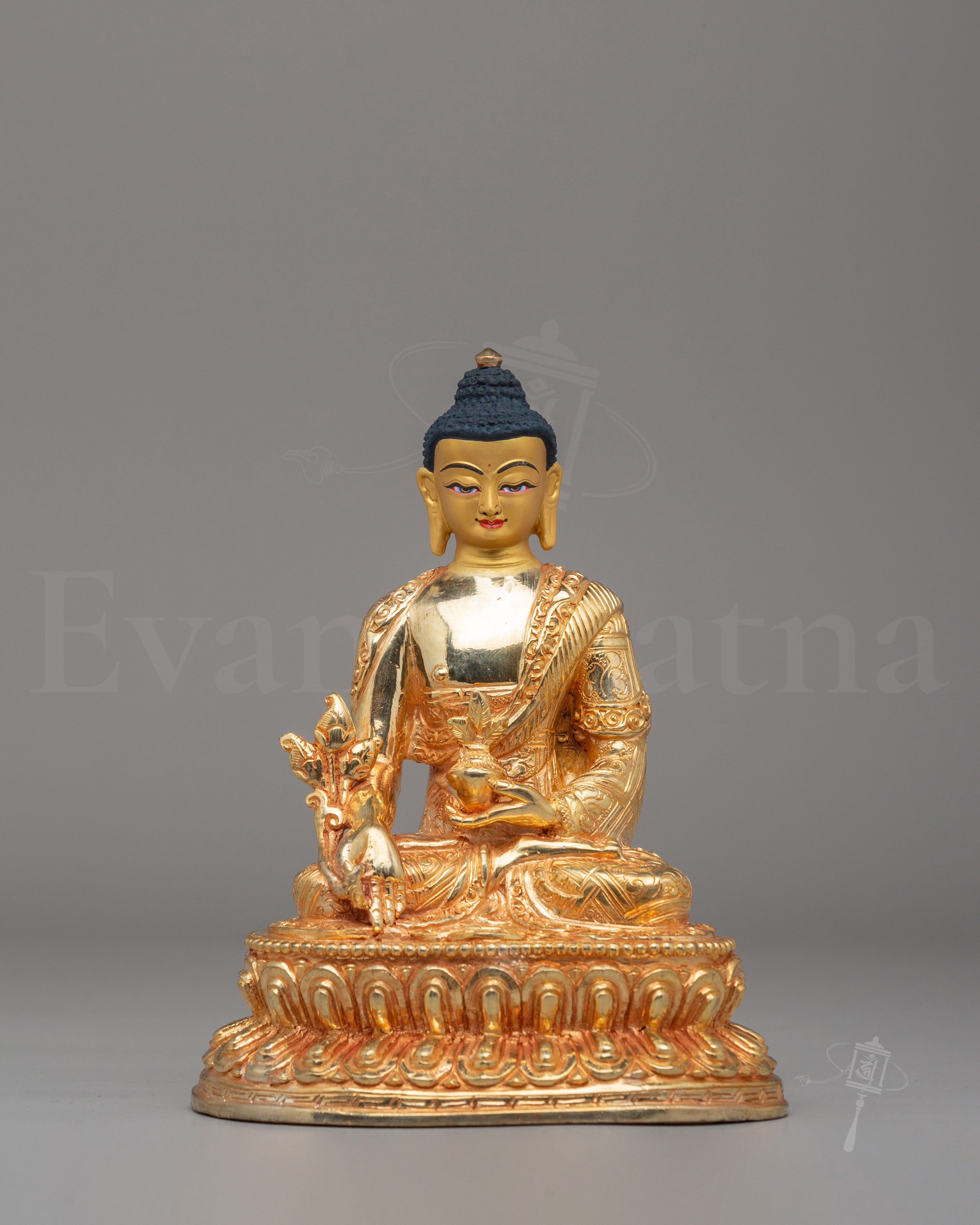 Handcrafted Medicine Buddha Altar Statue