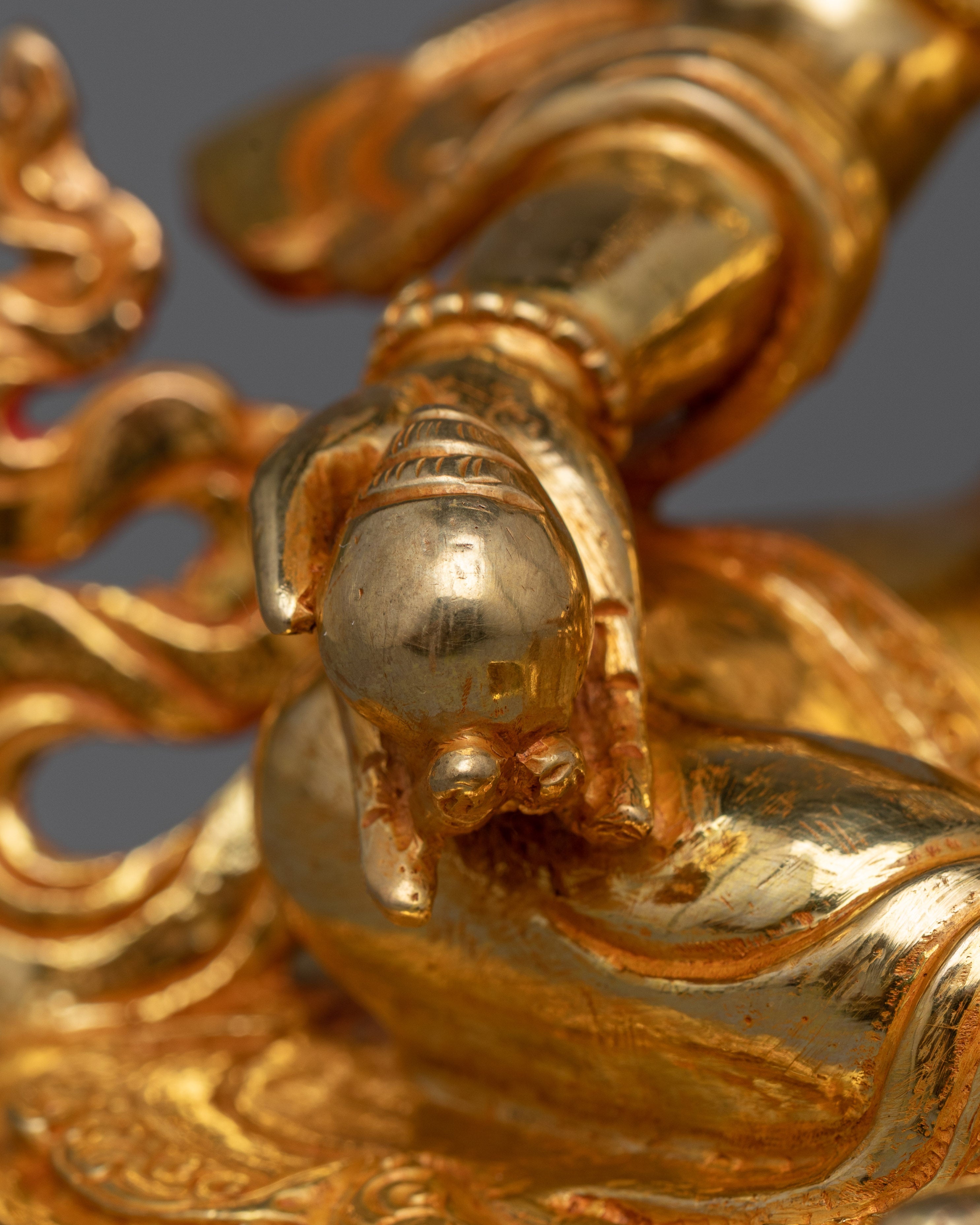 Deity of Wealth Dzambhala Sculpture | Abundance and Prosperity Embodied