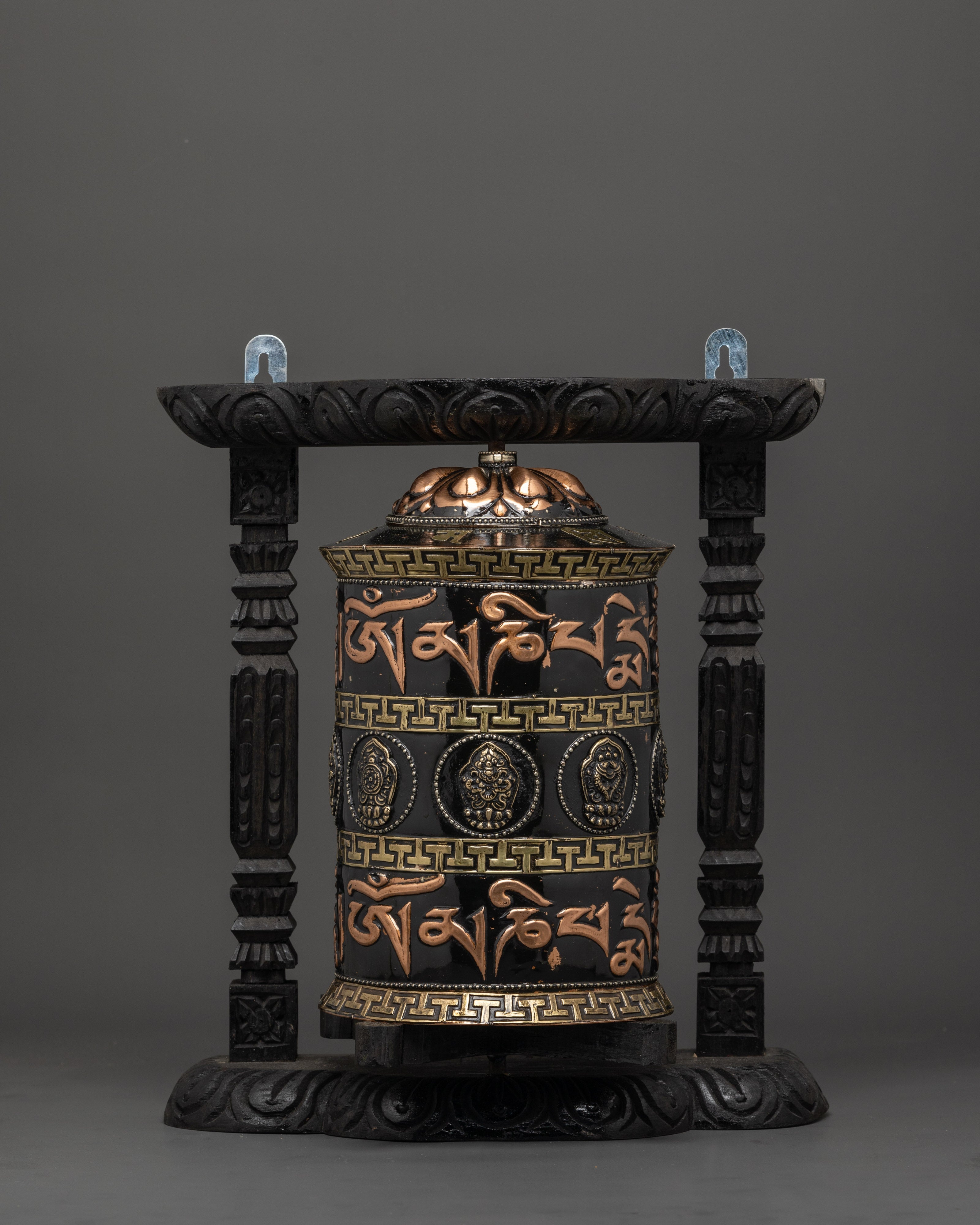 Copper & Brass Prayer Wheel