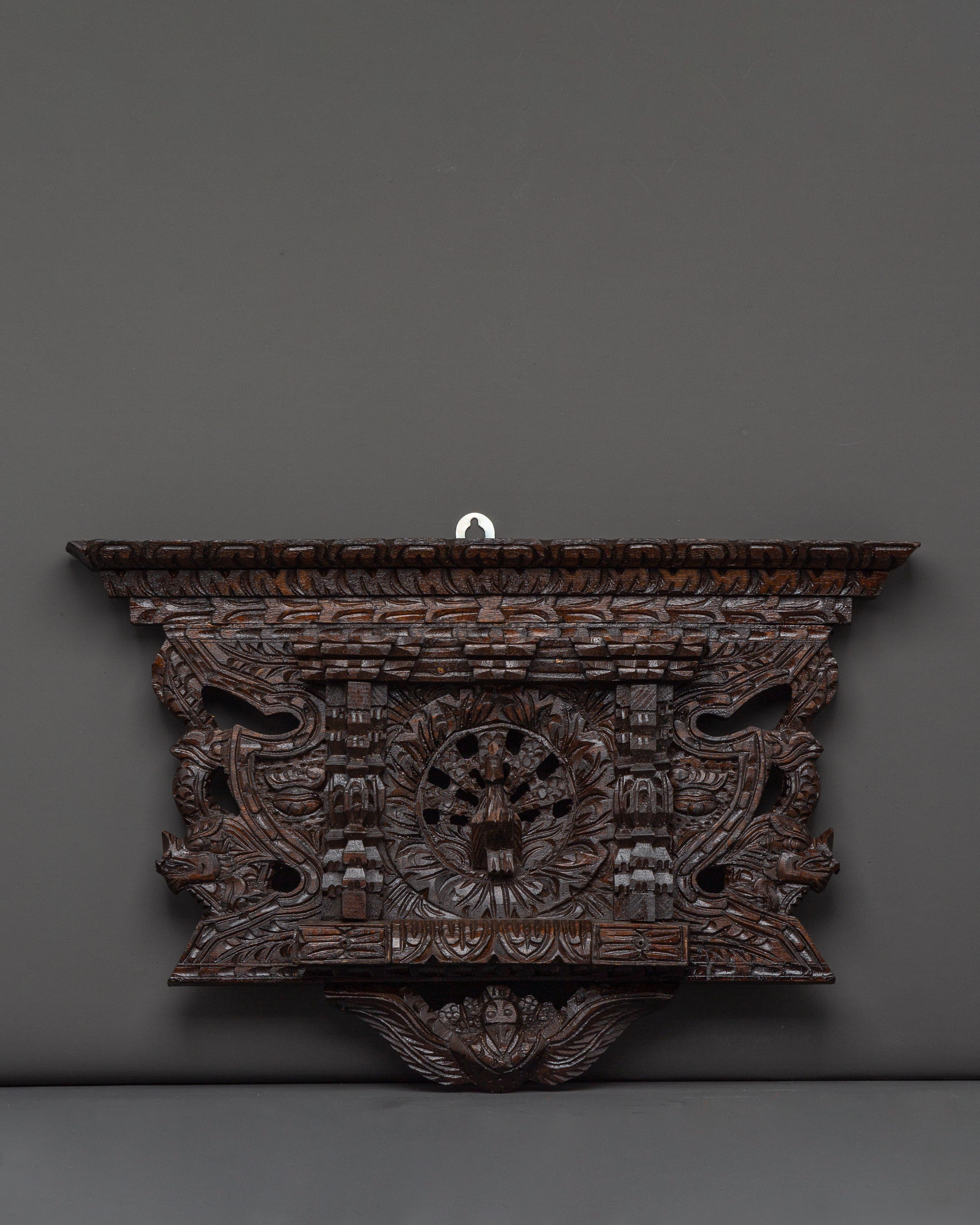 Nepalese Temple-Style Wall Décor