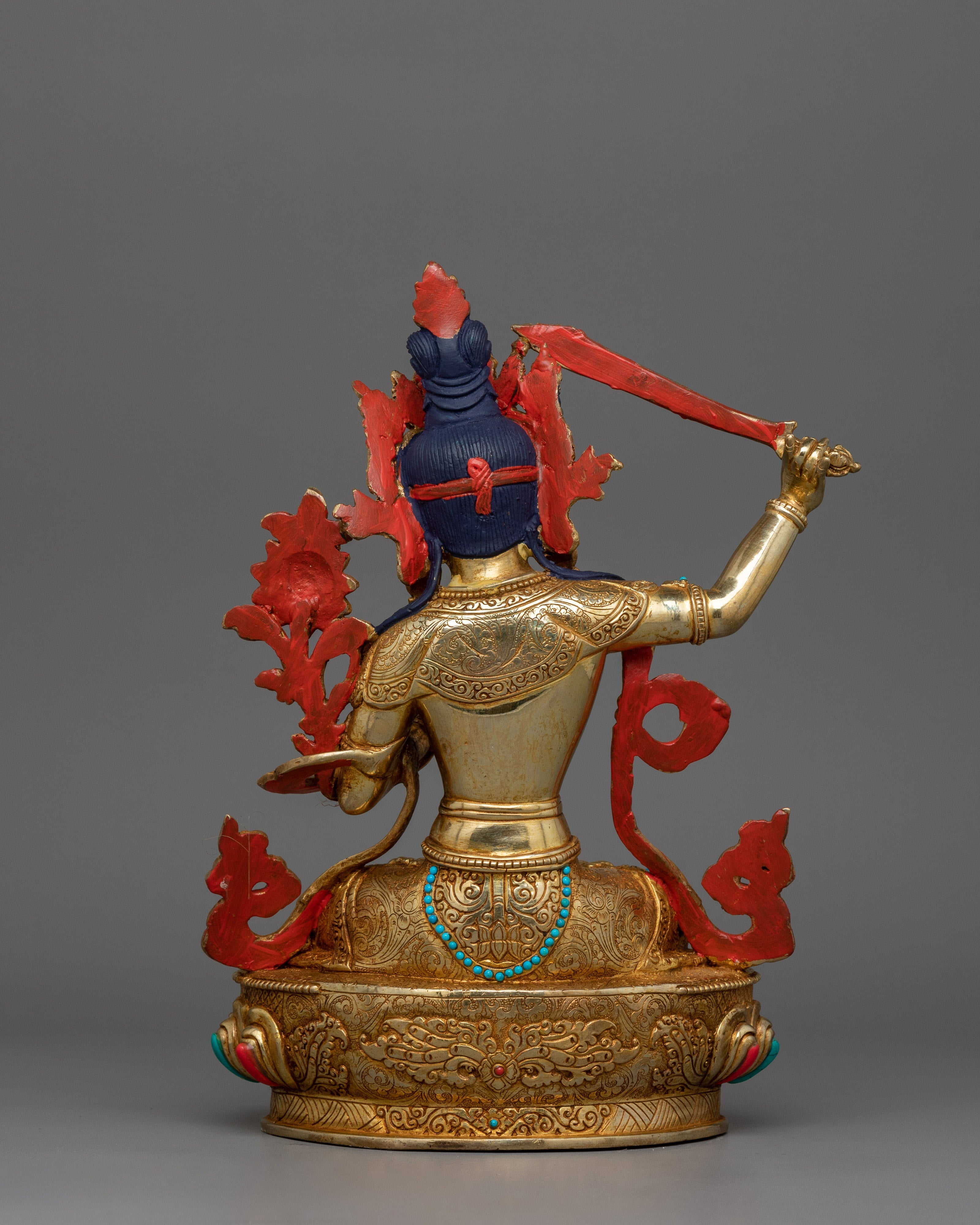 Himalayan Statue of Manjushri | The Sword of Wisdom