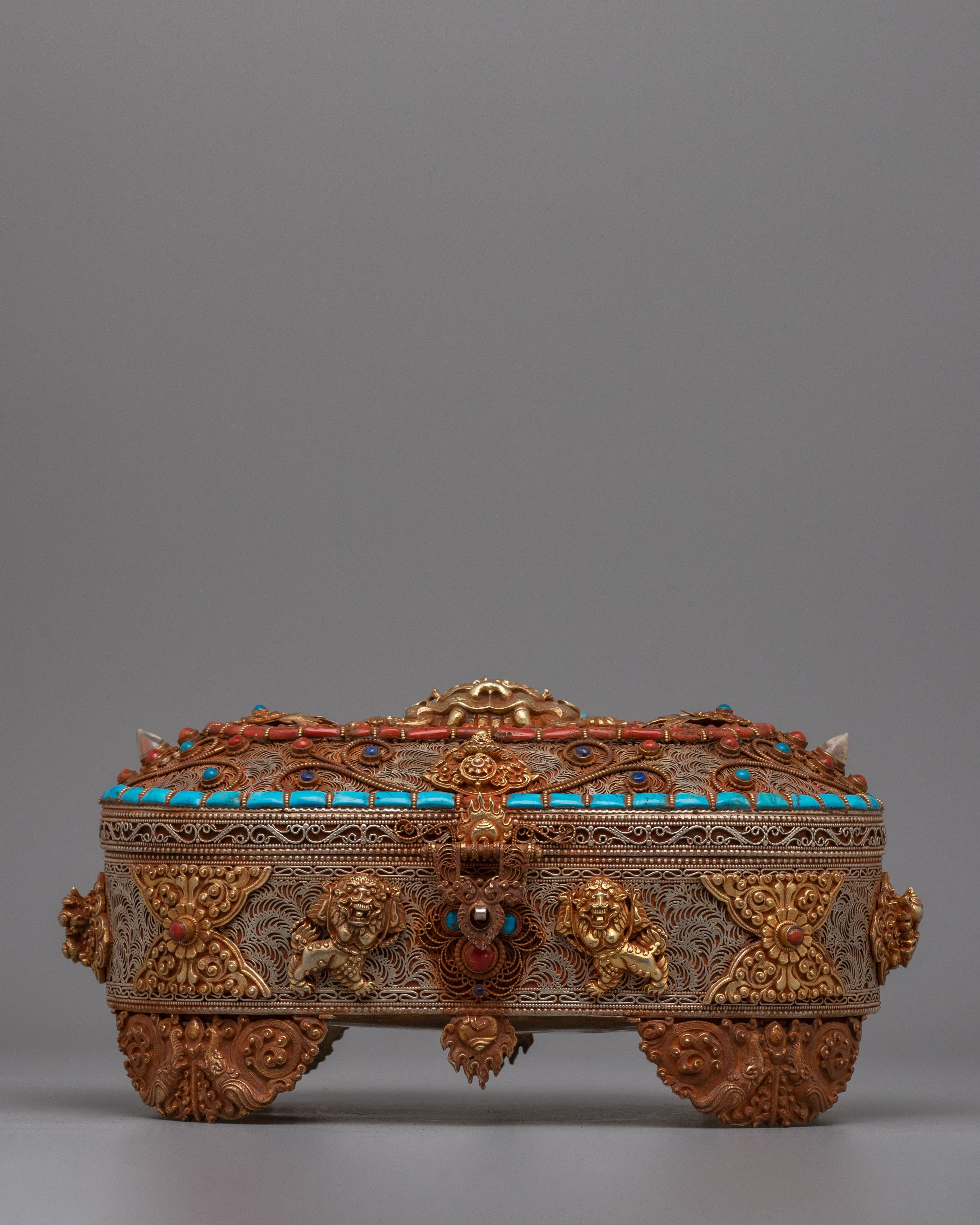 Tibetan Buddhist Treasure Box