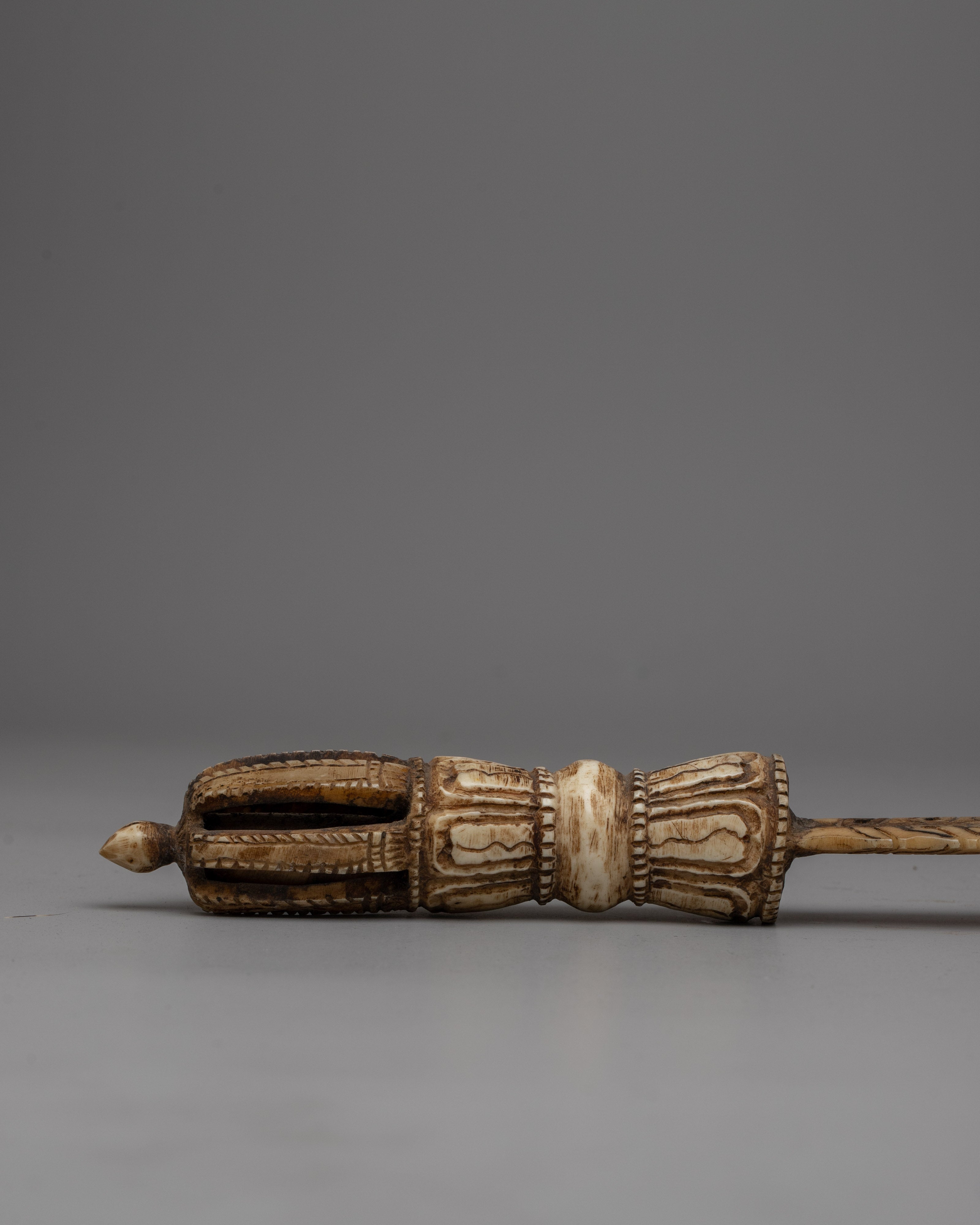 Flamed Bone Sword | Unique Handcrafted Ritual Weapon for Spiritual Power & Protection