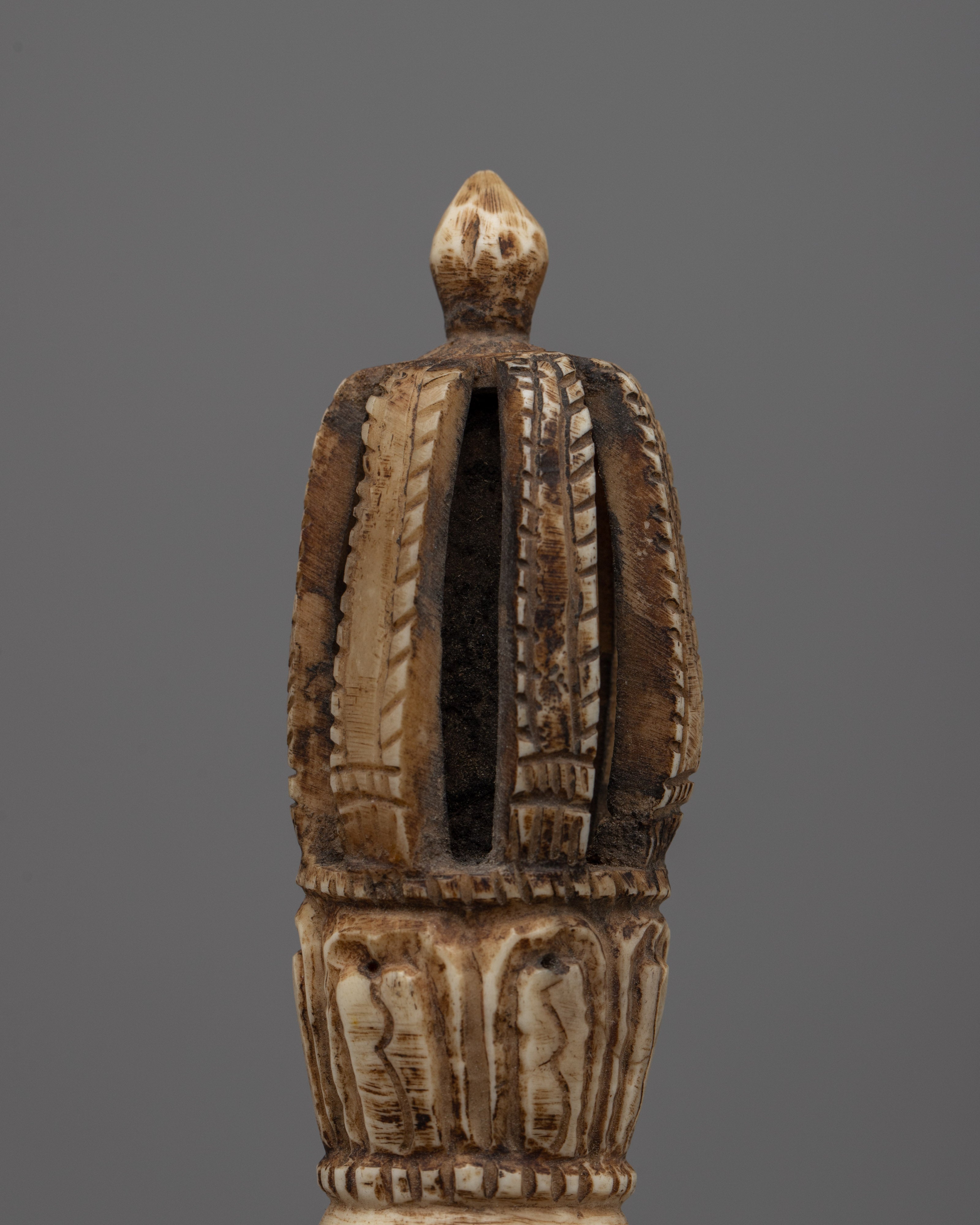 Flamed Bone Sword | Unique Handcrafted Ritual Weapon for Spiritual Power & Protection