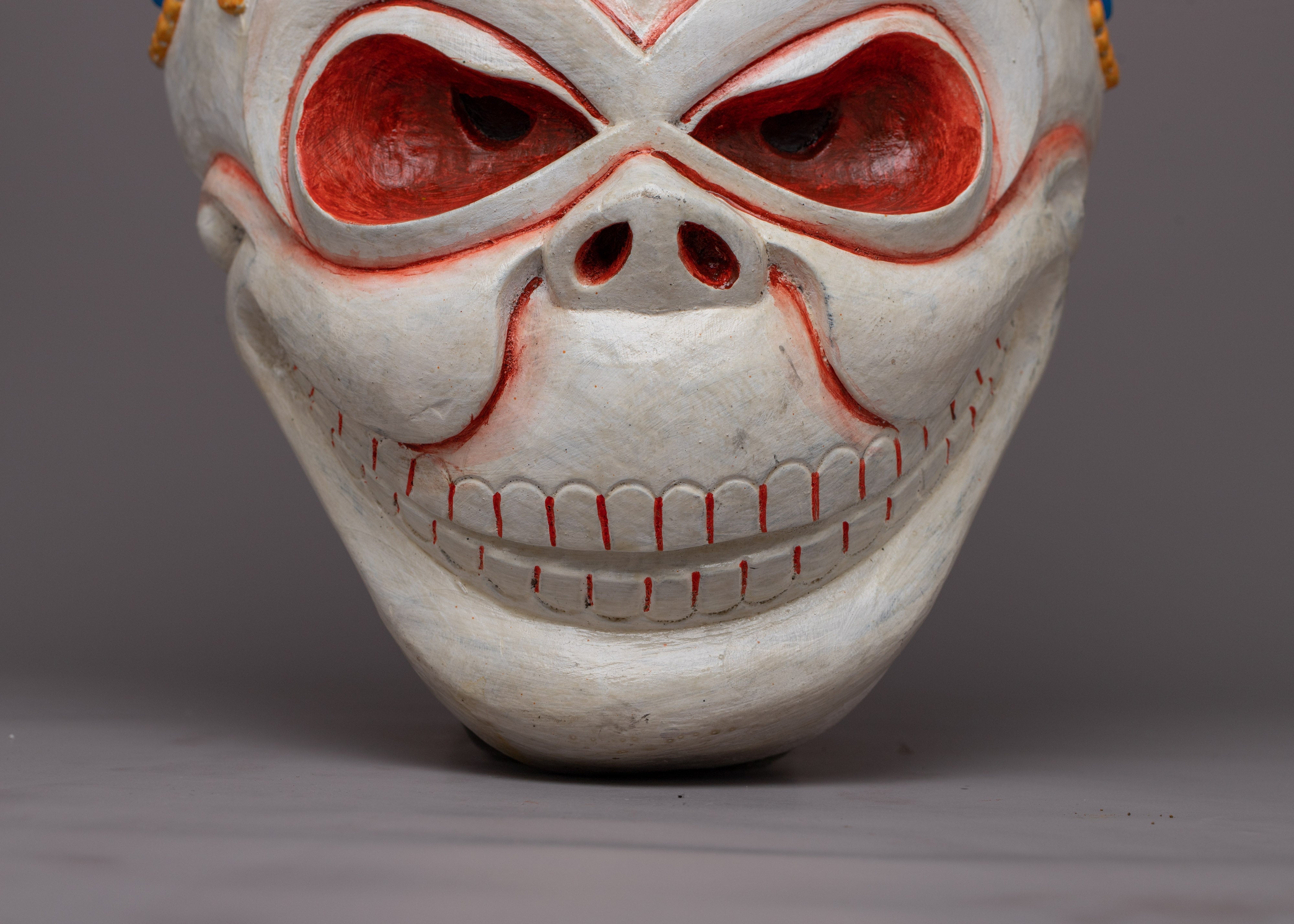 Wall Hanging Face Mask | Artistic Interpretation of Indigenous Culture and Global Artistry