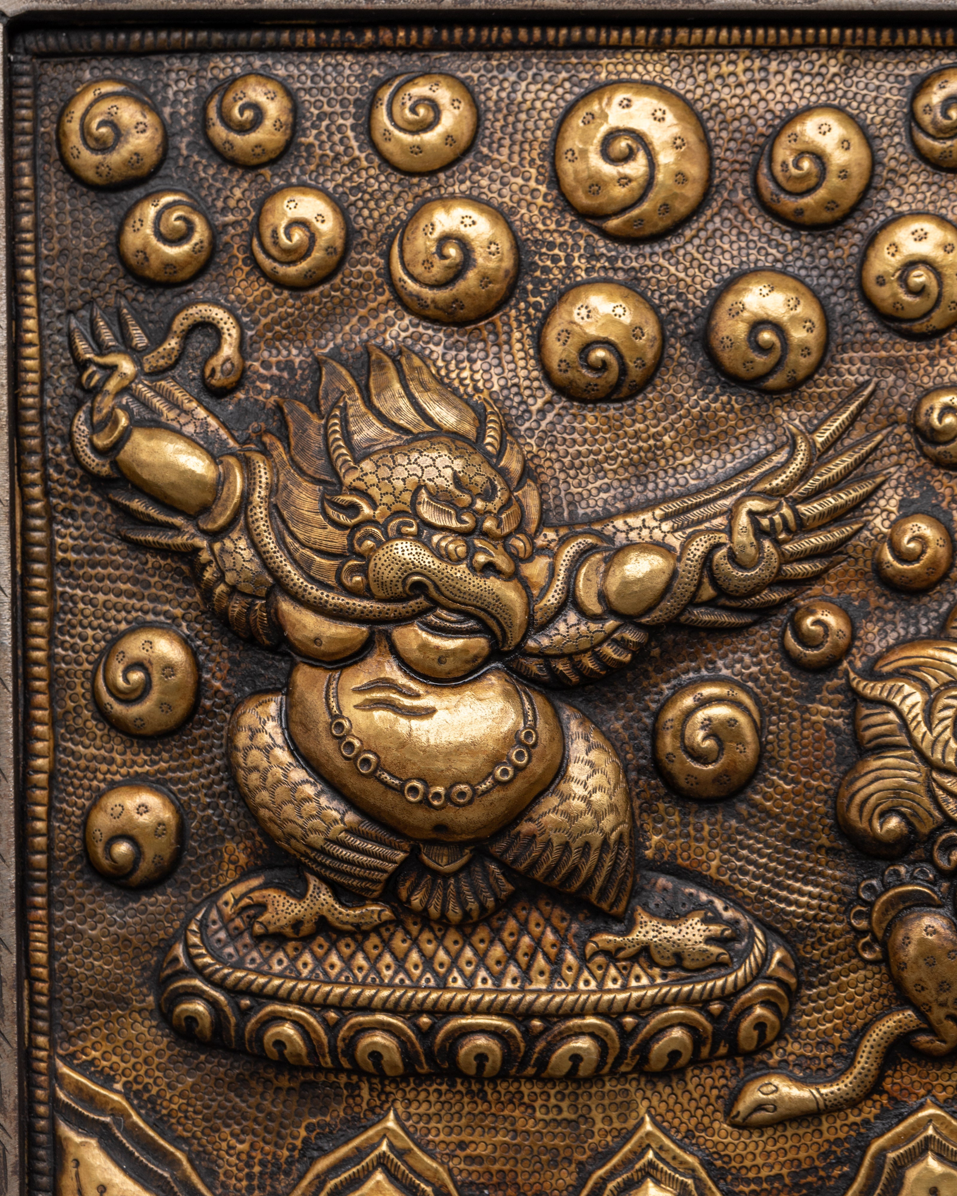 Handcrafted Tibetan Wall Hanging | Sacred Buddhist Decor
