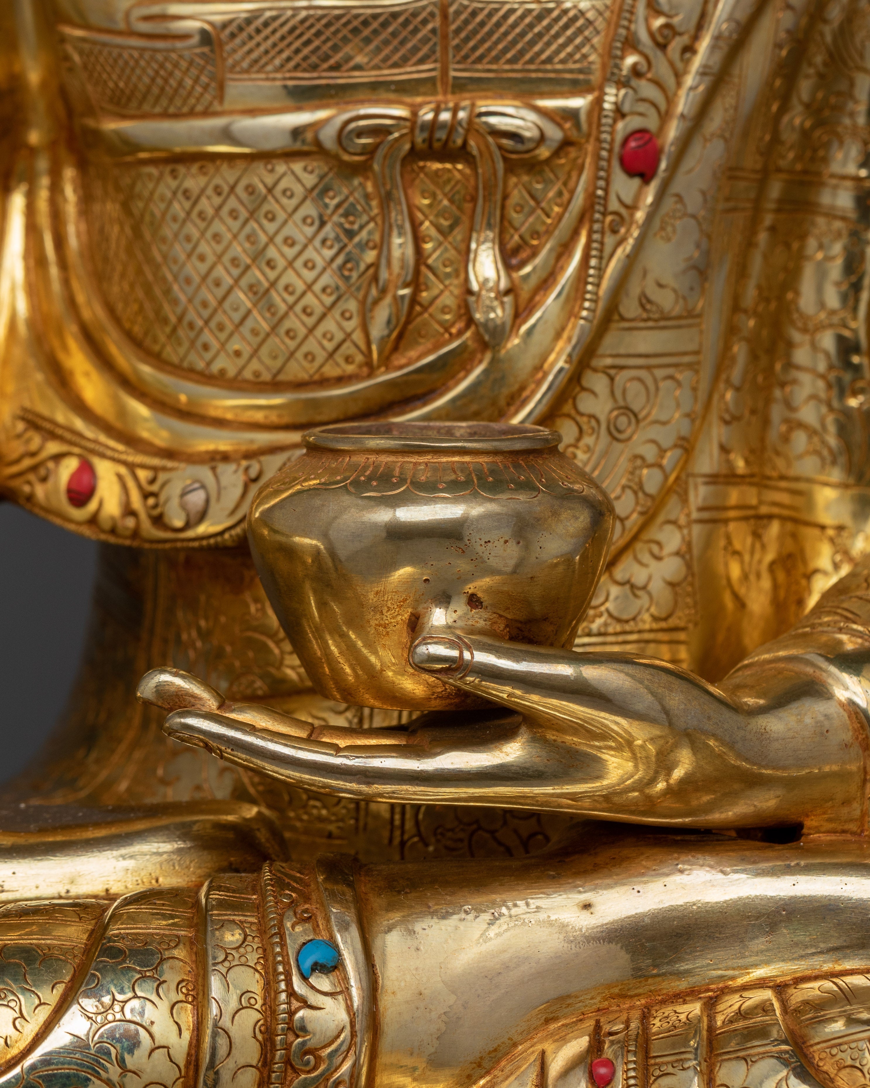 The Historical Buddha of the Shakya clan Shakyamuni | Sacred Buddhist Shrine Decor