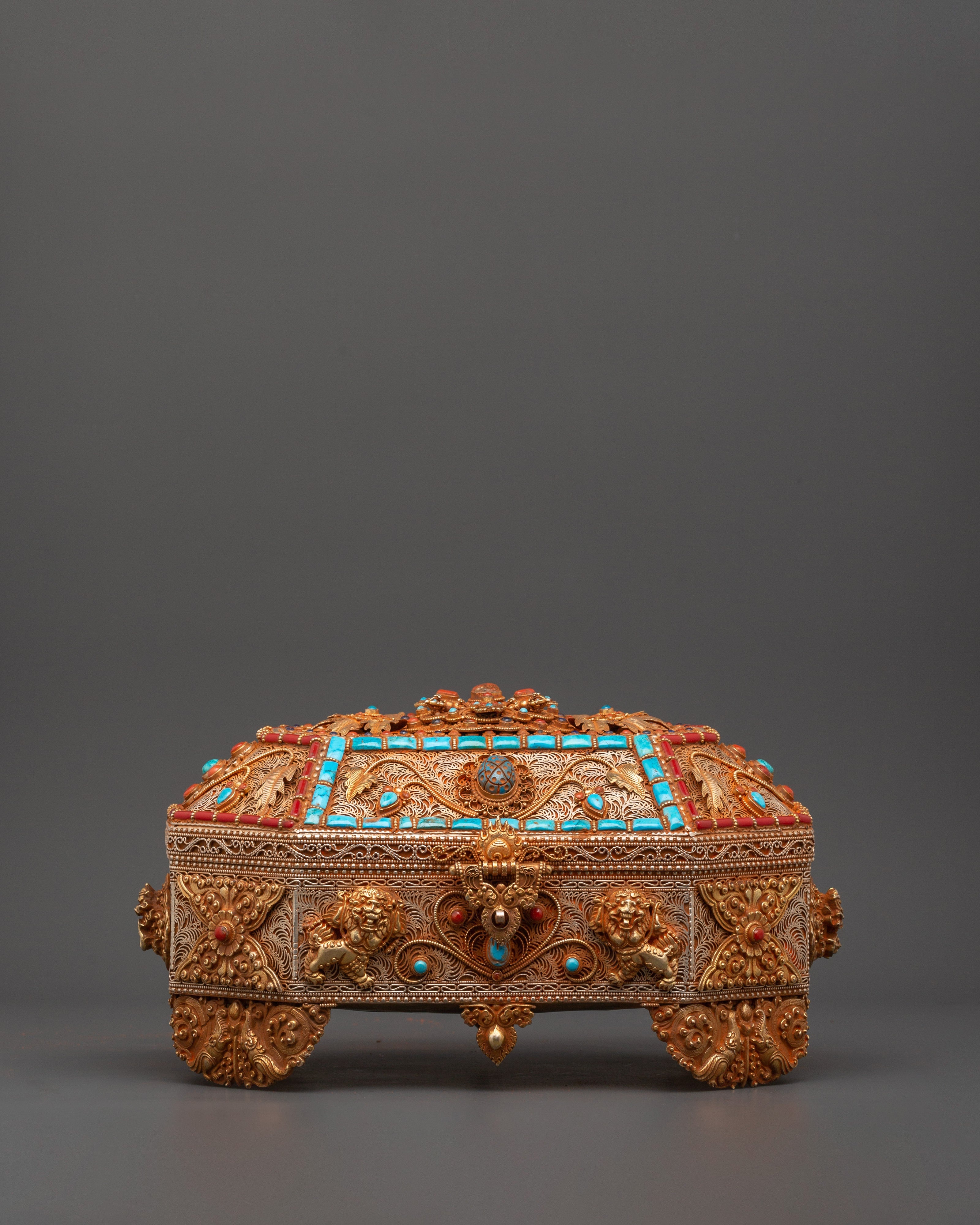 Himalayan Box with Filigree Work