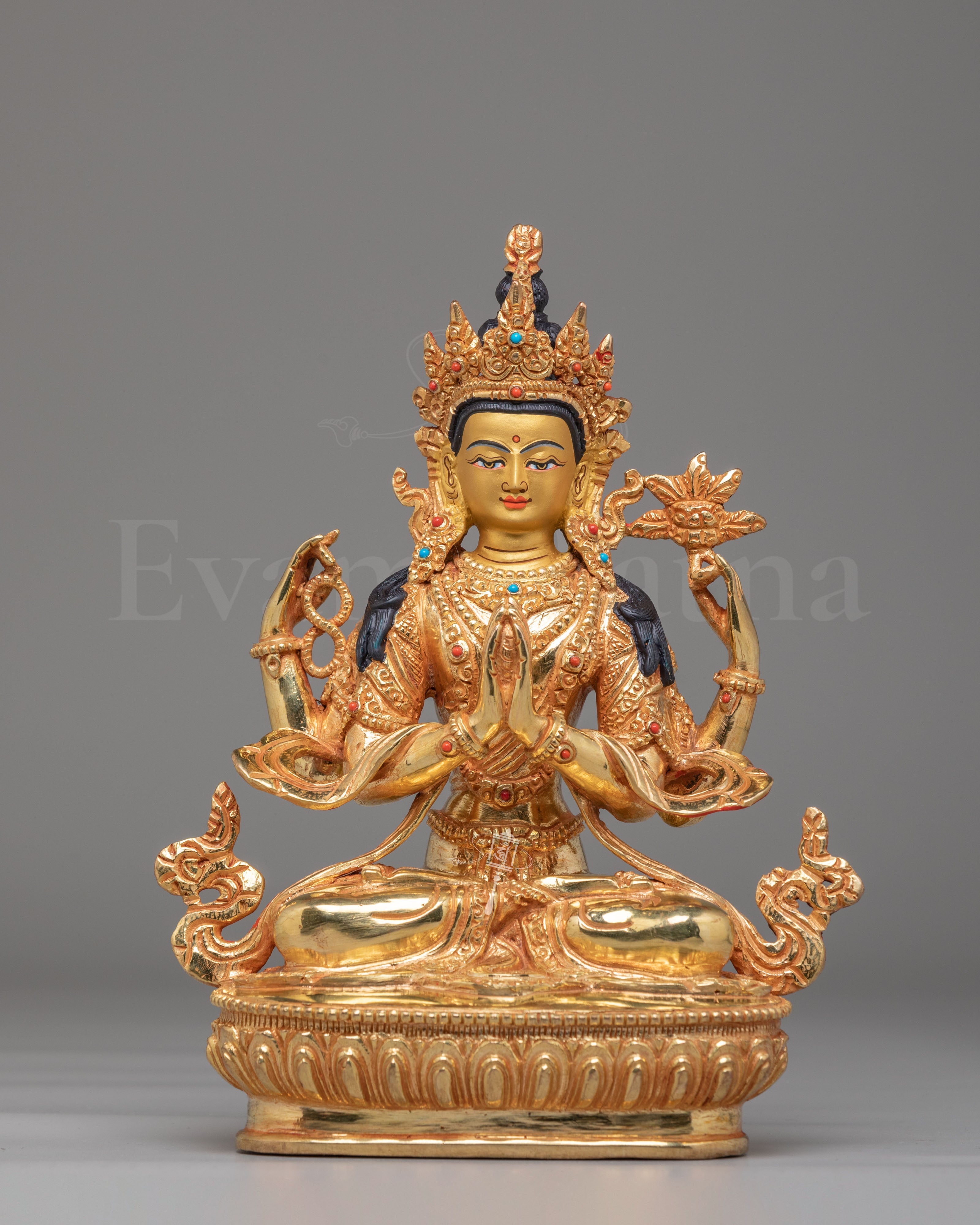 Sacred Chenrezig Deity Statue
