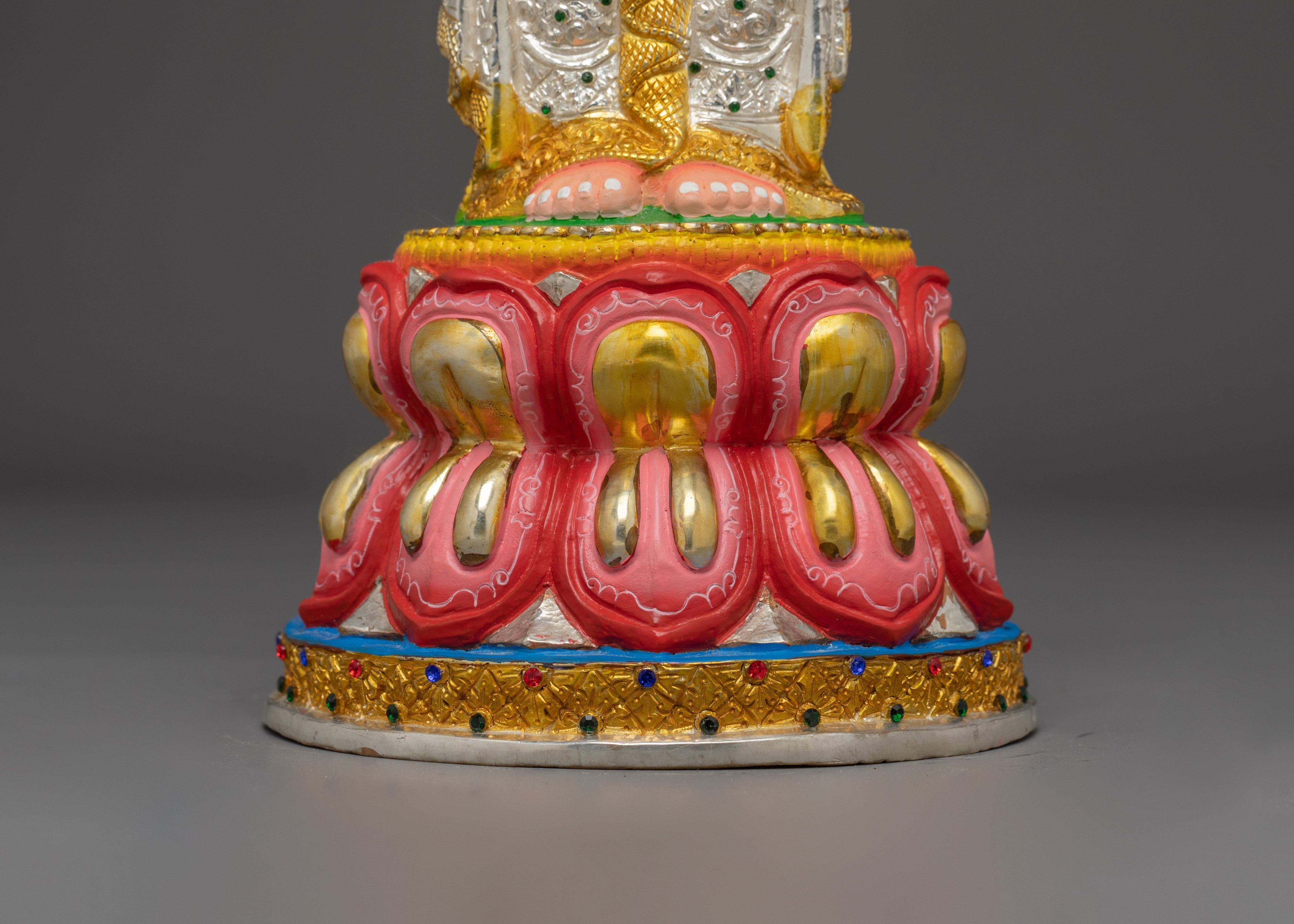 Tranquil Little Buddha Statue | Tibetan Baby Buddha Sculpture