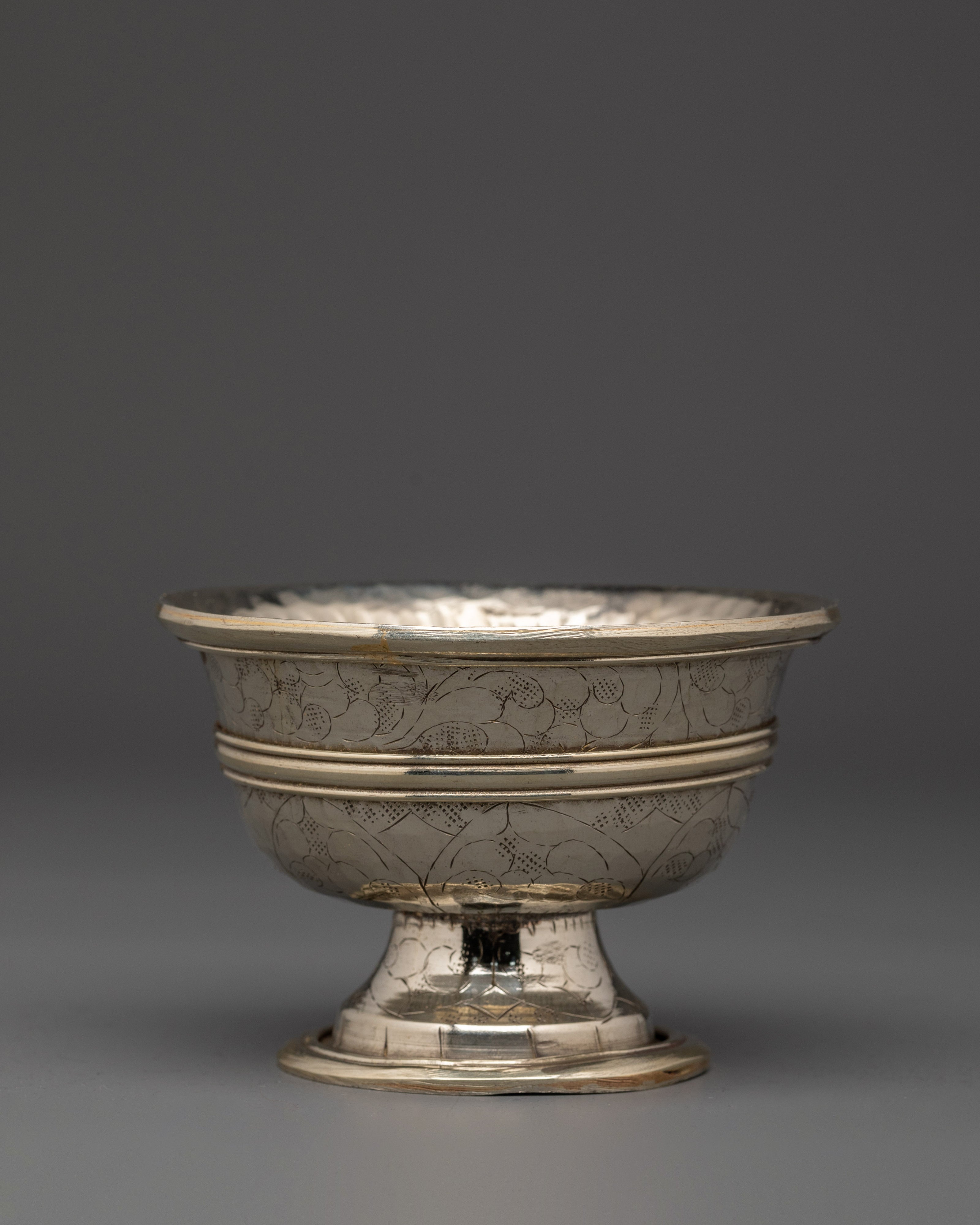 Seven Water Offering Bowls | 7-Piece Buddhist Altar Water Cups