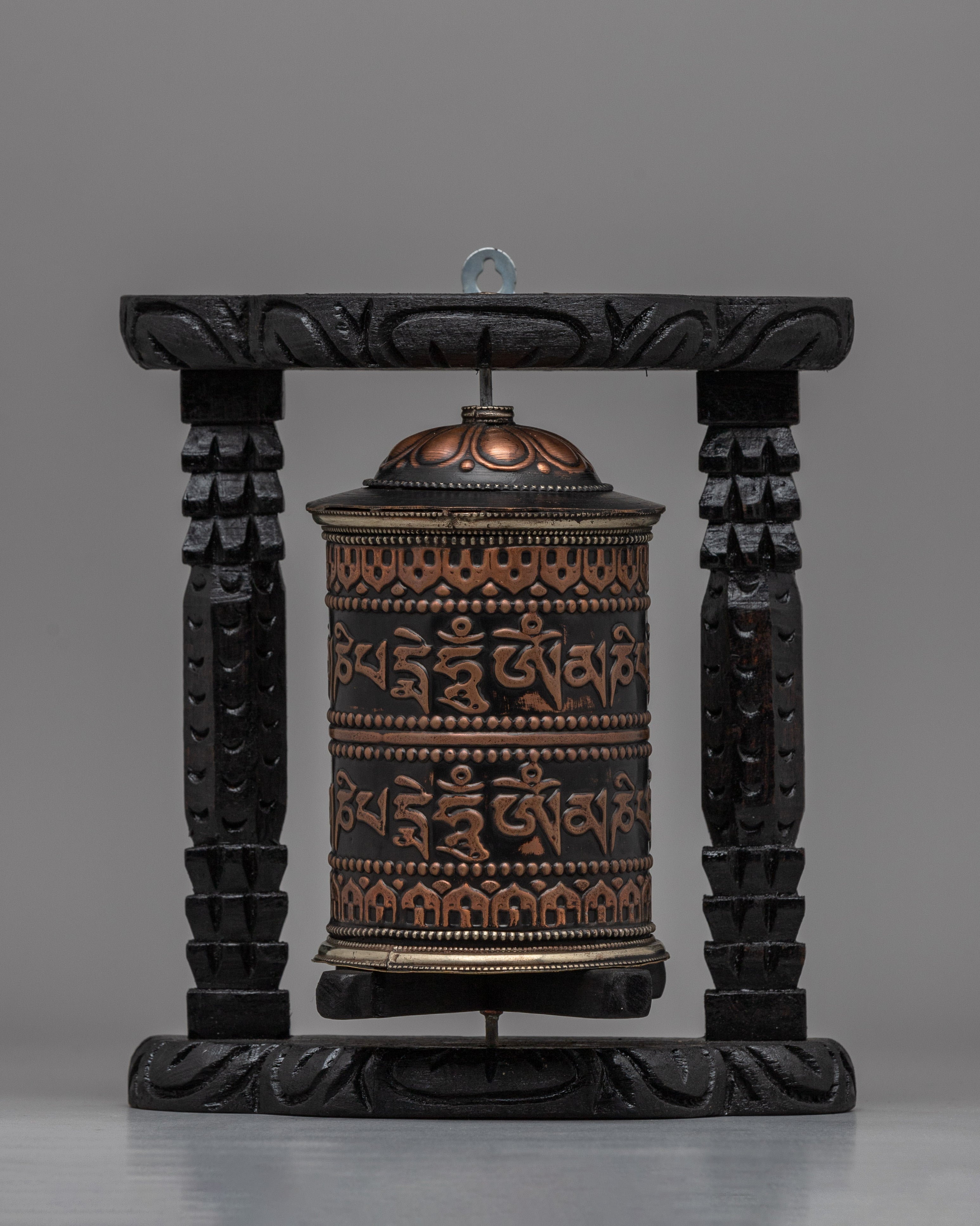 Elegant Traditional Buddhist Prayer Wheel