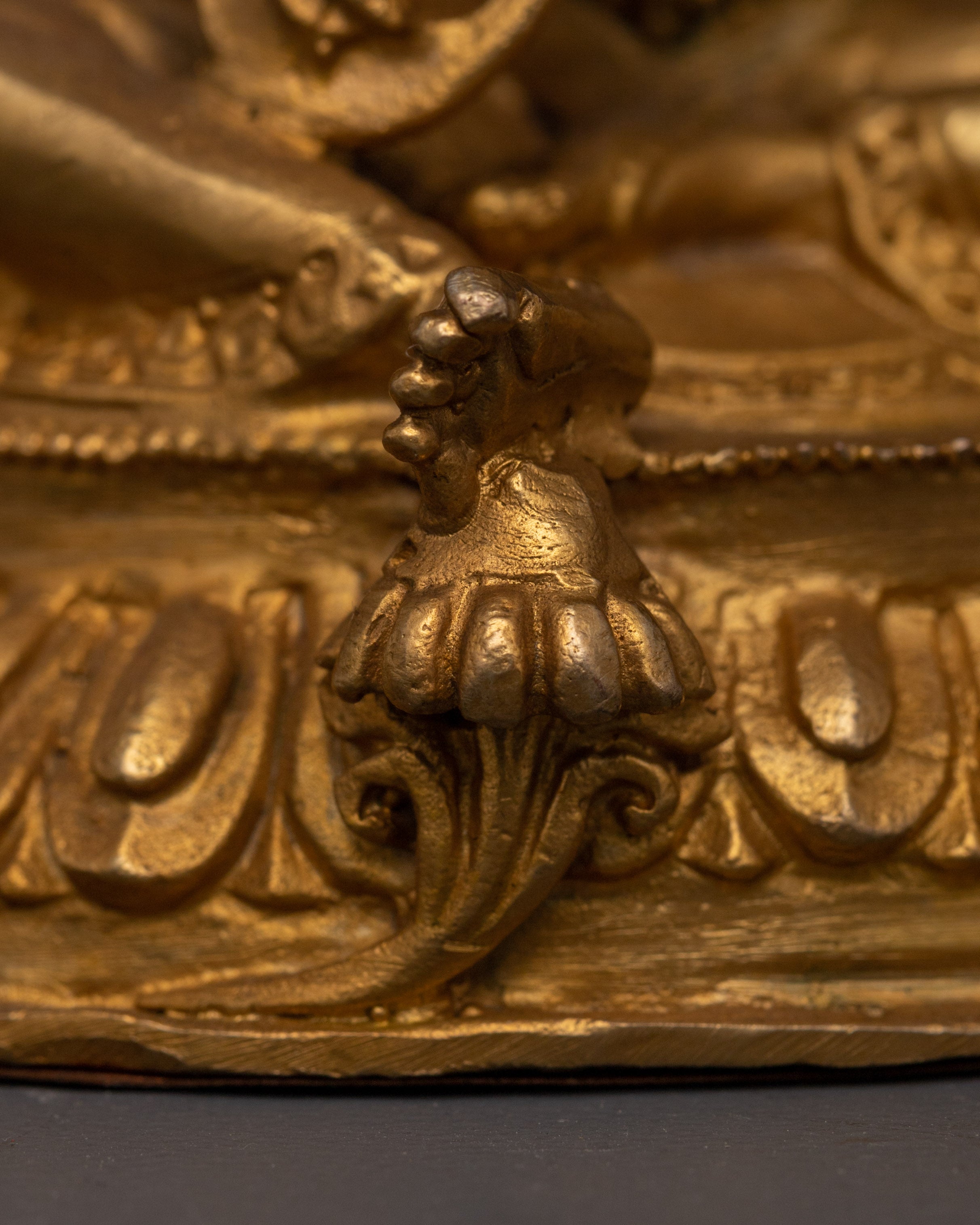 Gold Plated Saraswati Devi Statue | Goddess Idol of Wisdom, Purity & Knowledge