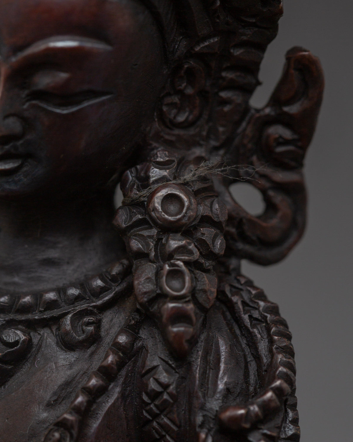 Oxidized Copper Vajrasattva | Statue for Meditation & Blessings