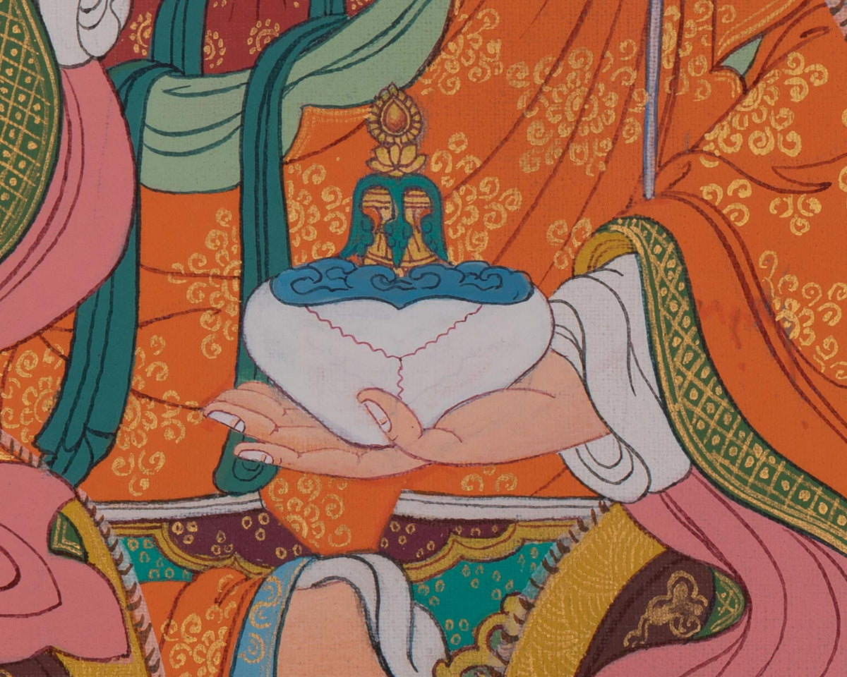 Guru Rinpoche Himalayan Thangka | Buddhist Master | Padmasambhava Art