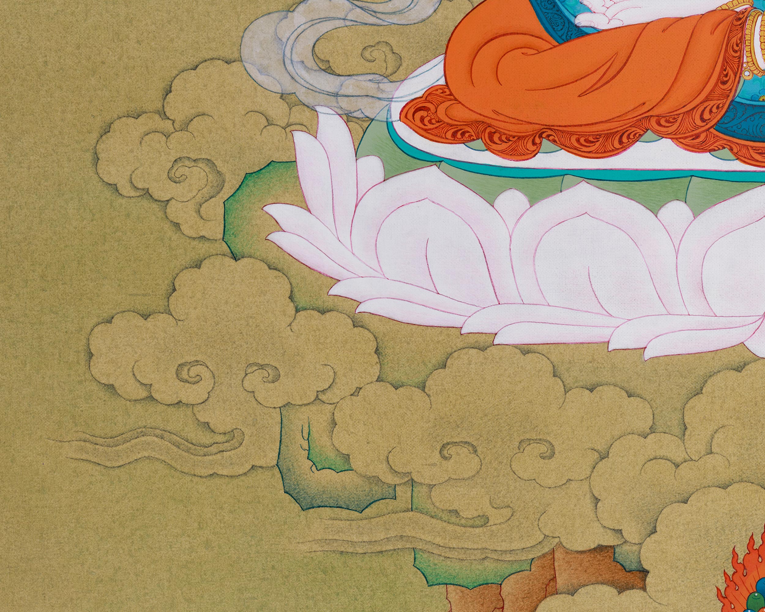 Thangka of Chenrezig | Bodhisattva Of Compassion