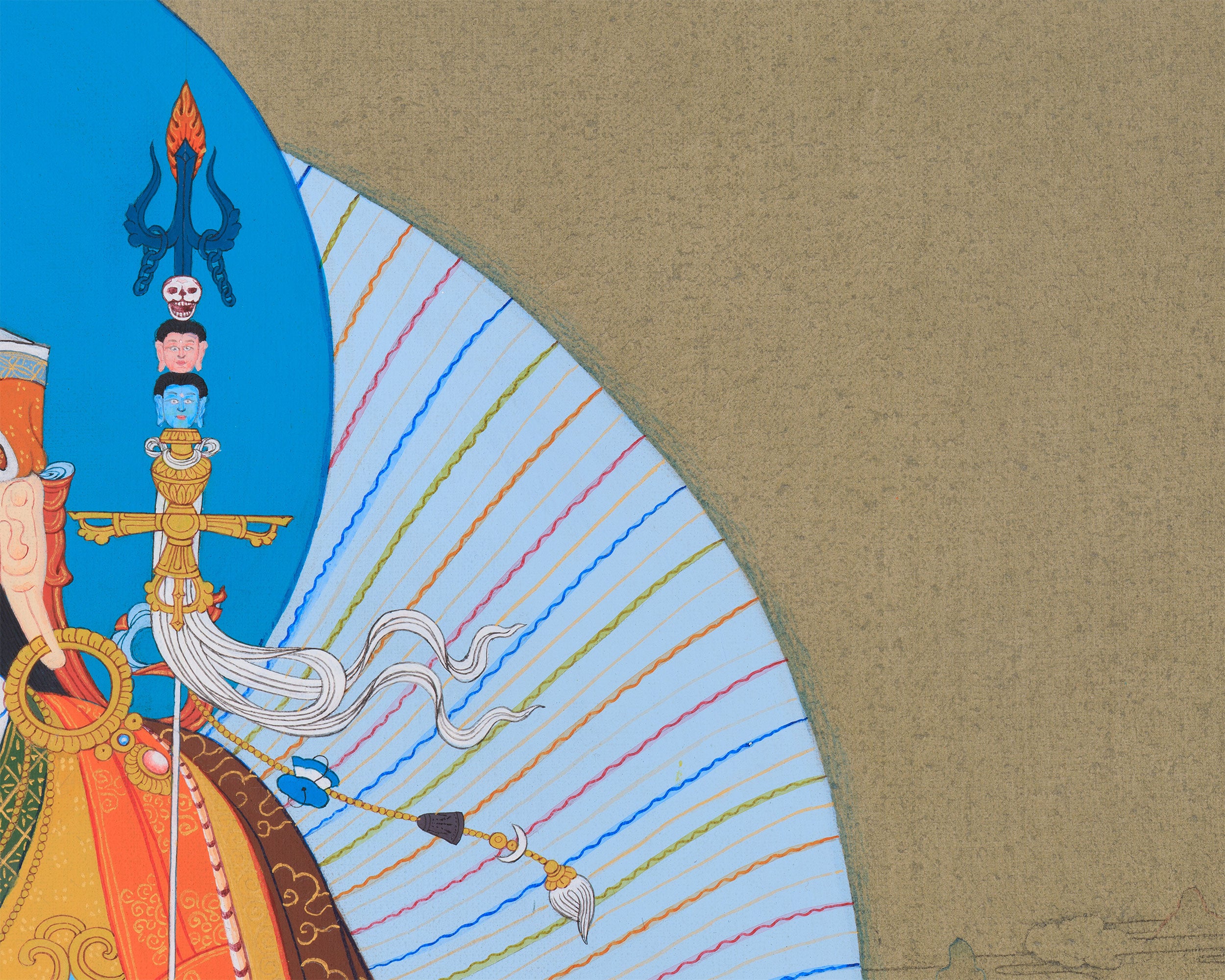 Padmasambhava: The Second Buddha Thangka | Detailed Artwork of Guru Rinpoche
