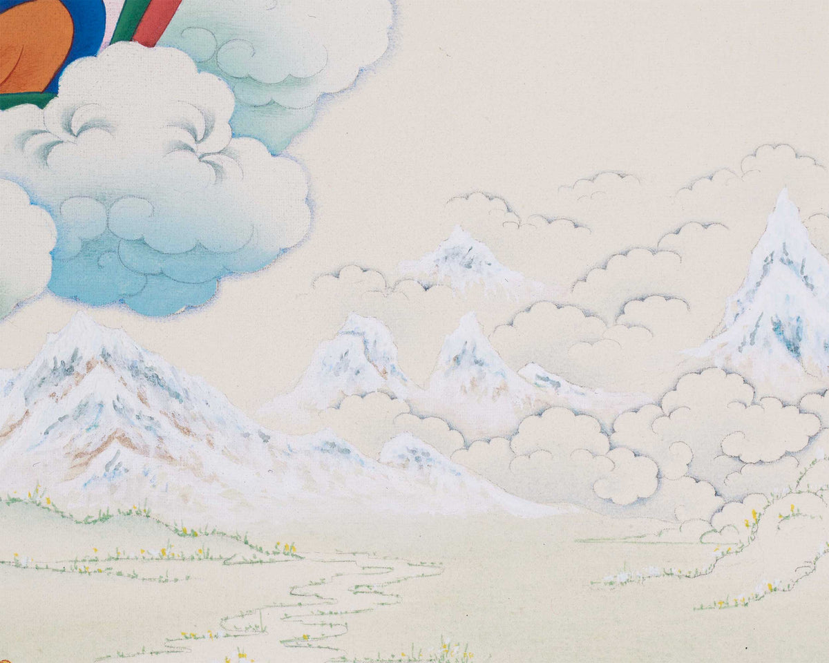 Buddhism Shyama Tara | A Rare Thangka of the Goddess of Protection and Compassion
