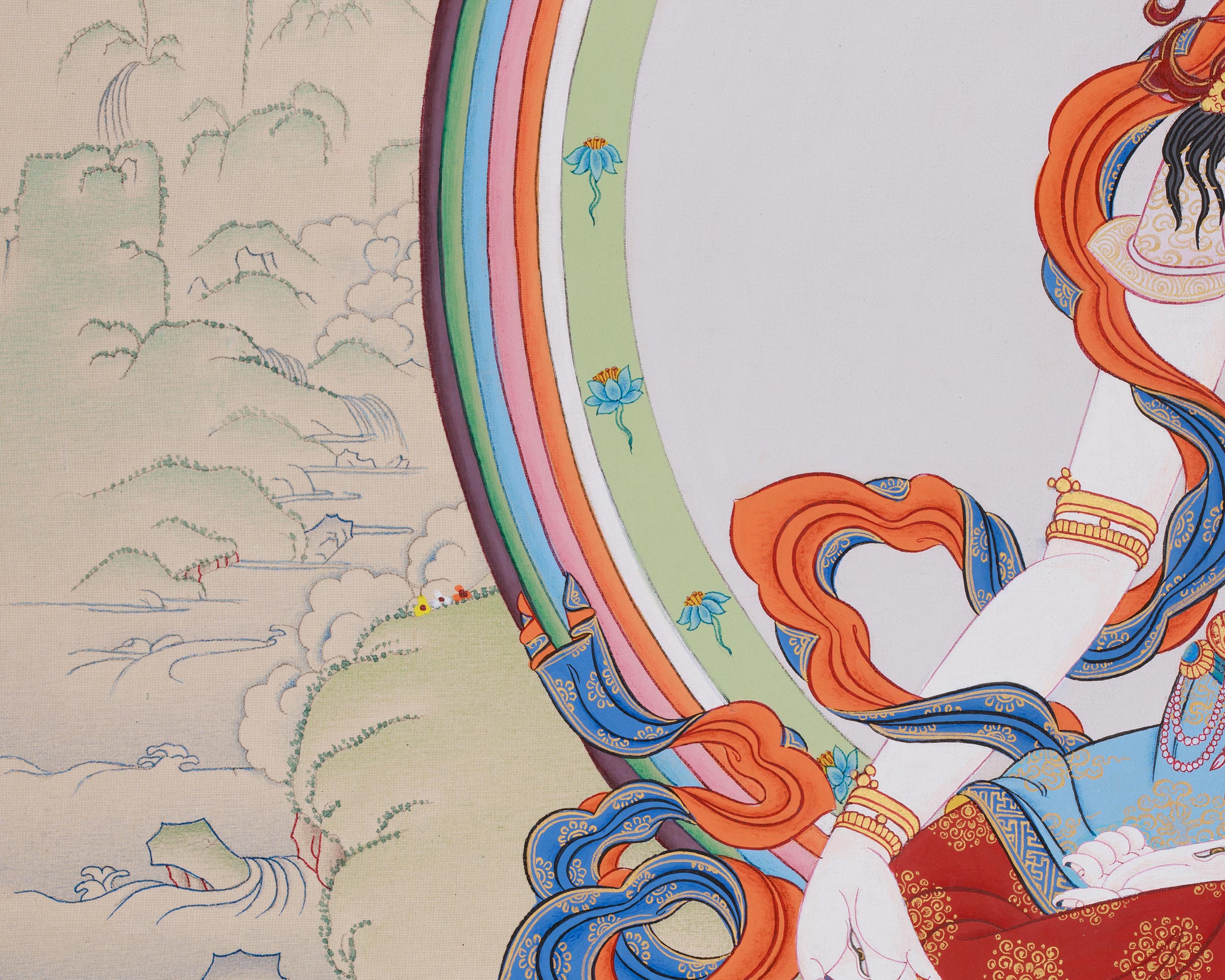 Chintachakra Wish Fullfilling White Tara | The Goddess of Fulfillment and Protection